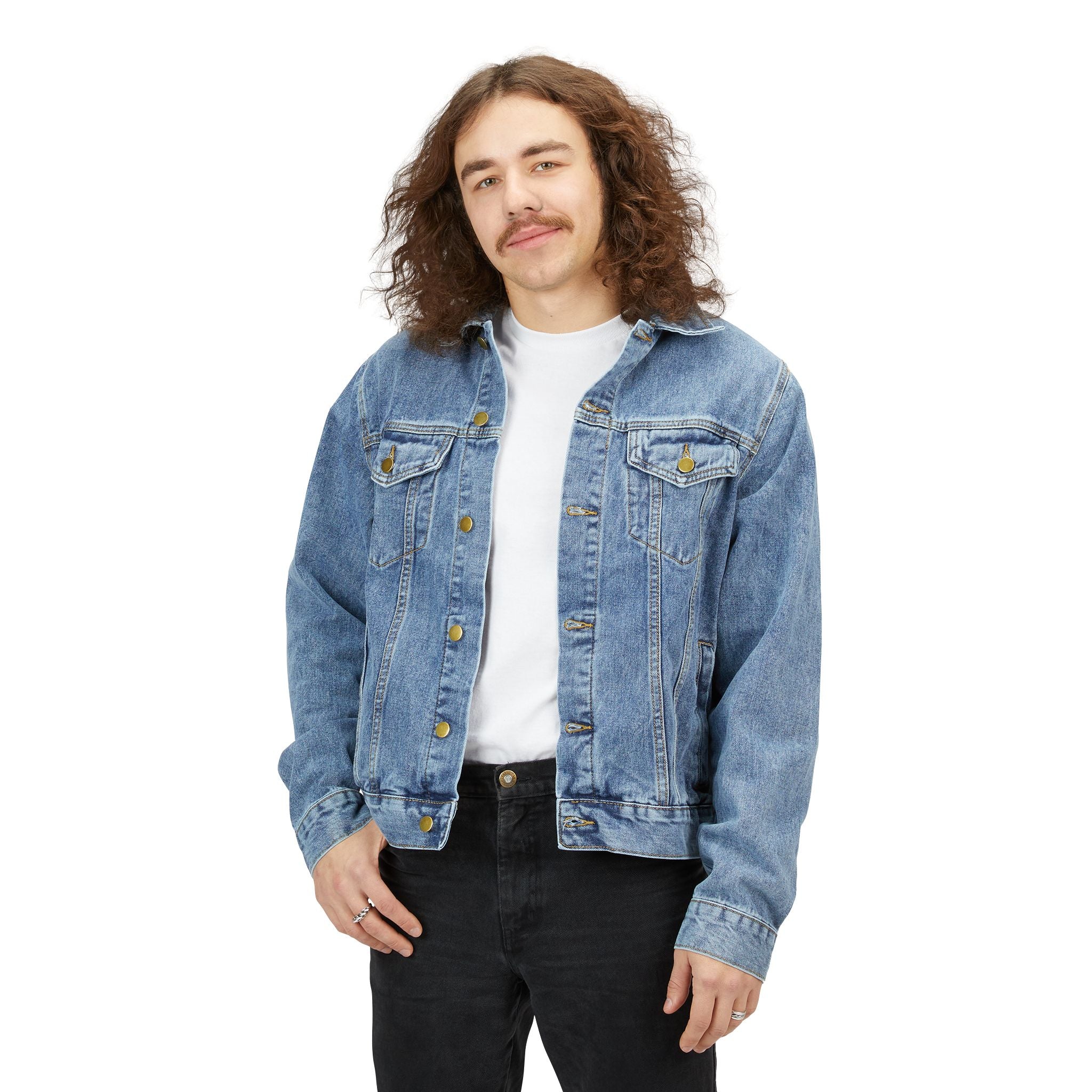 Stylish Men's Denim Jacket with PAC 12 Design | Trendy Outerwear for Casual Looks, Perfect Gift for Holidays, Sports Fans, Everyday Wear