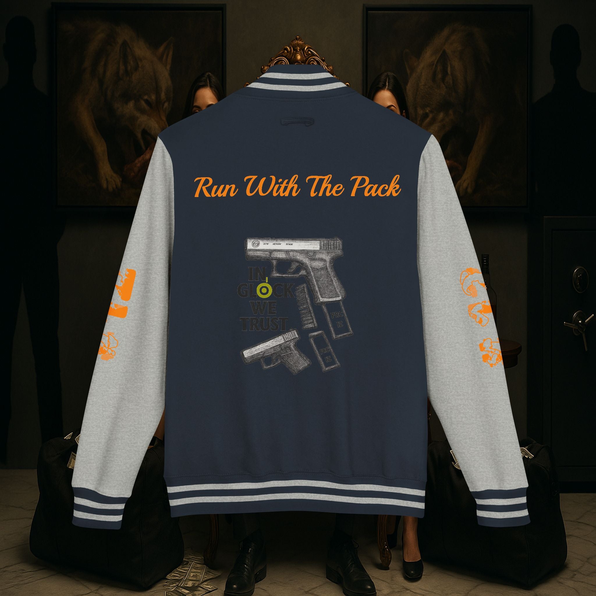 Pac 12 Trendy Letterman Jacket for Enthusiasts