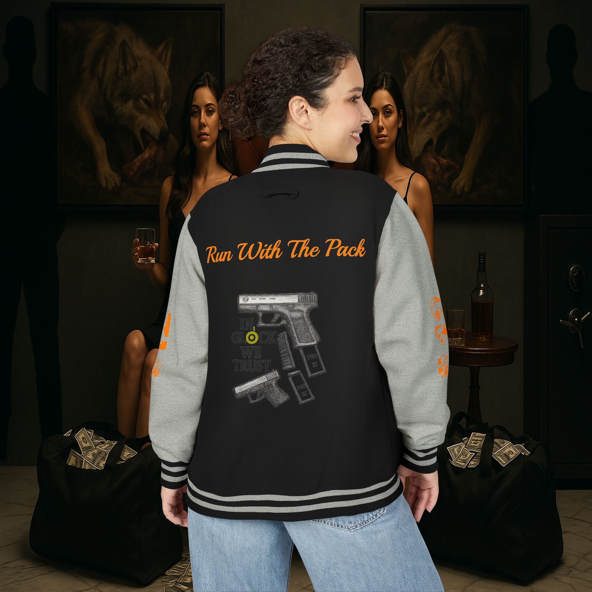 Pac 12 Trendy Letterman Jacket for Enthusiasts