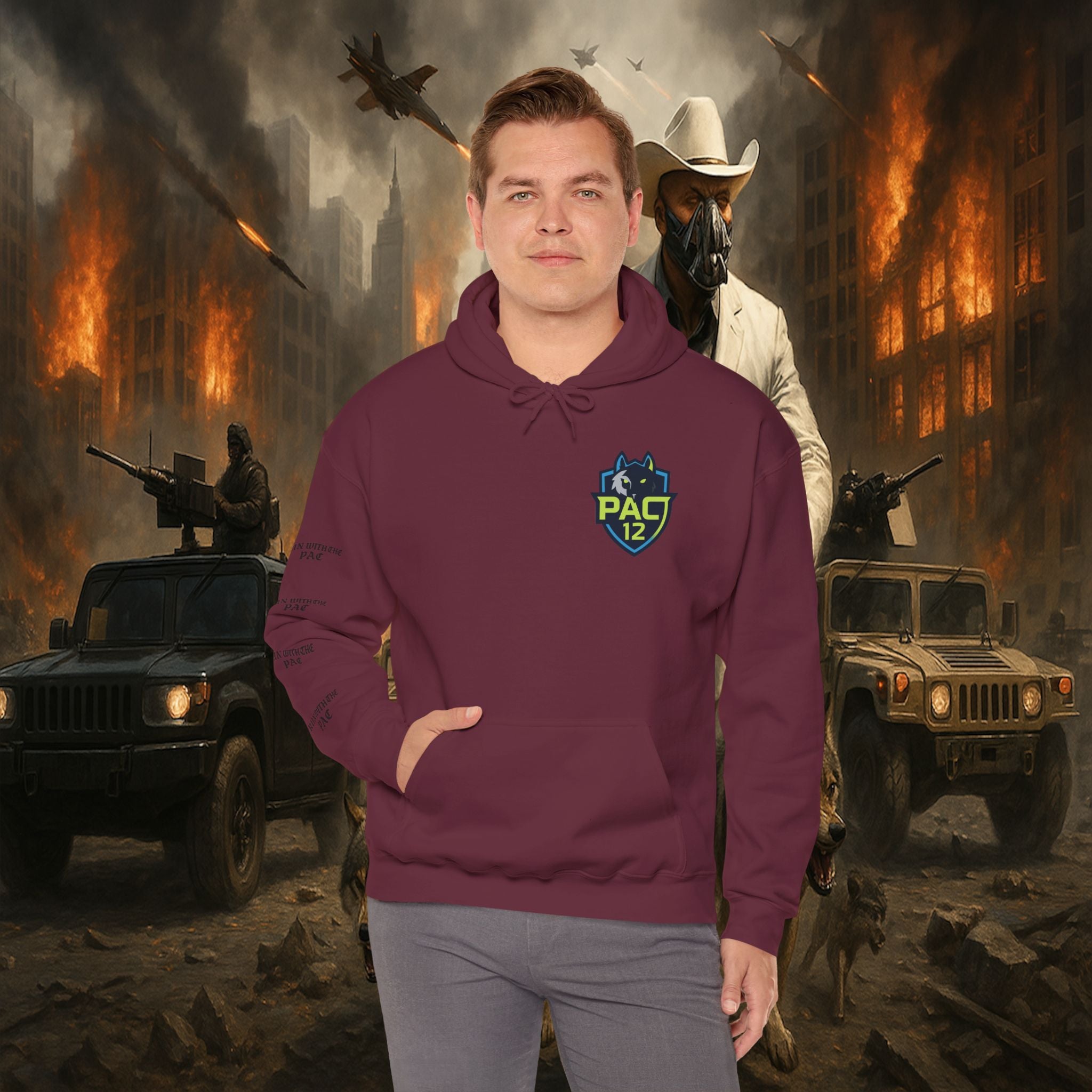 Pac 12 Heavy Blend Hoodie
