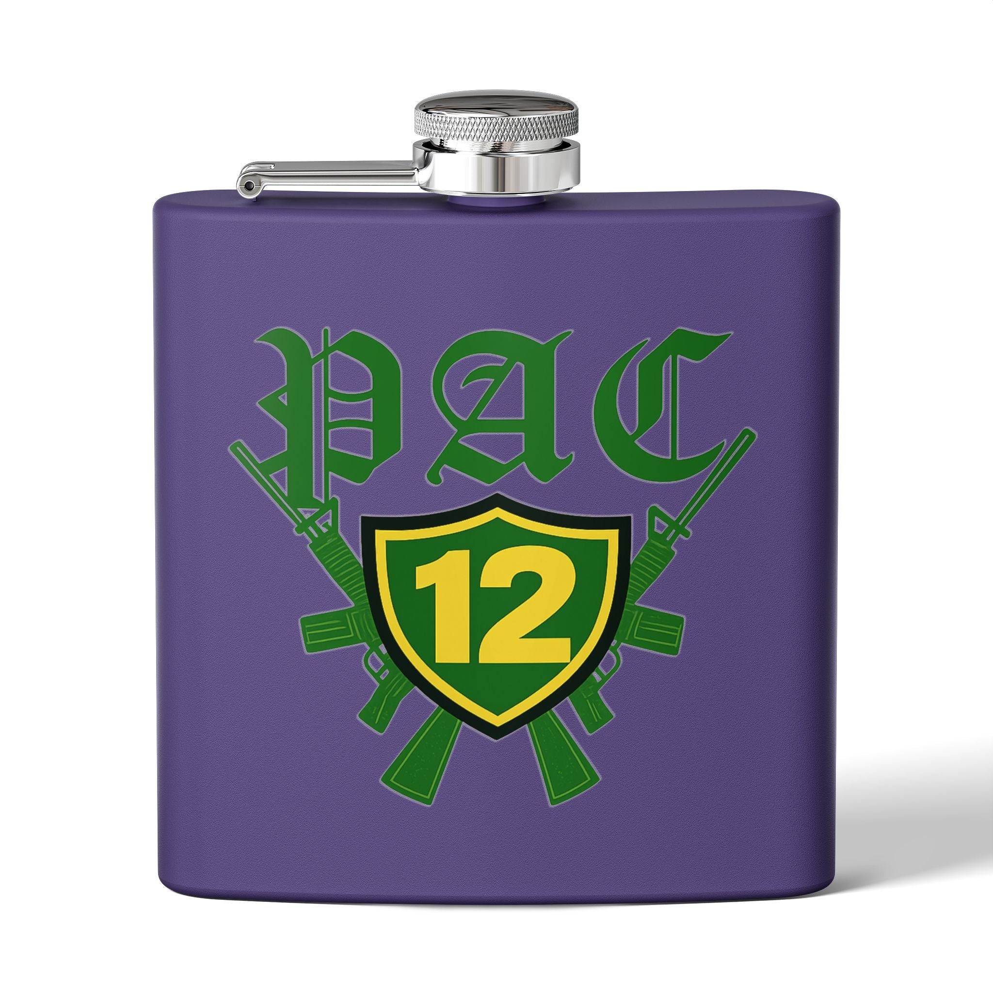Custom Stainless Steel Flask, 6oz - Unique Gift for Beer Lovers, Groomsmen, Outdoor Adventures, Tailgating, and Celebrations