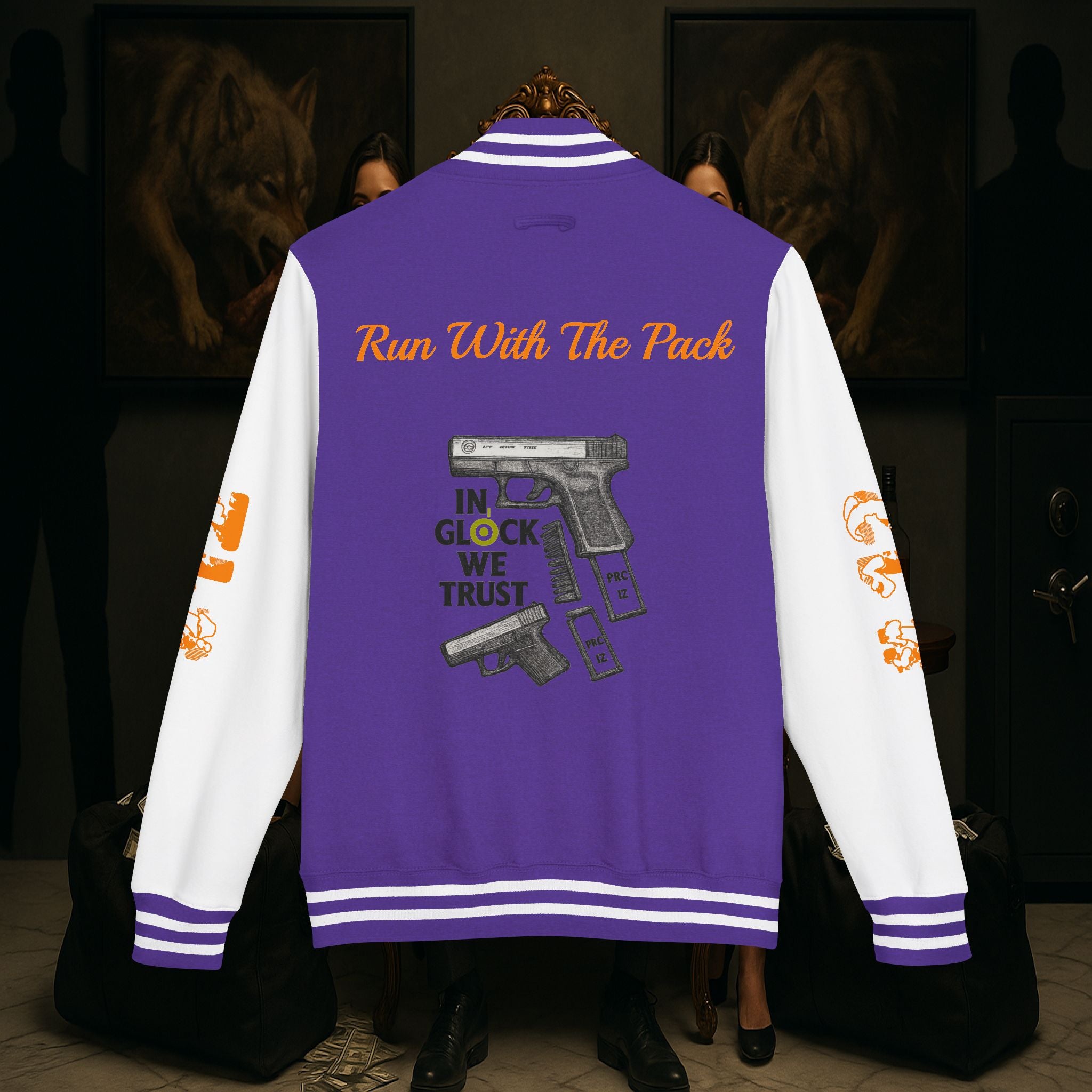 Pac 12 Trendy Letterman Jacket for Enthusiasts