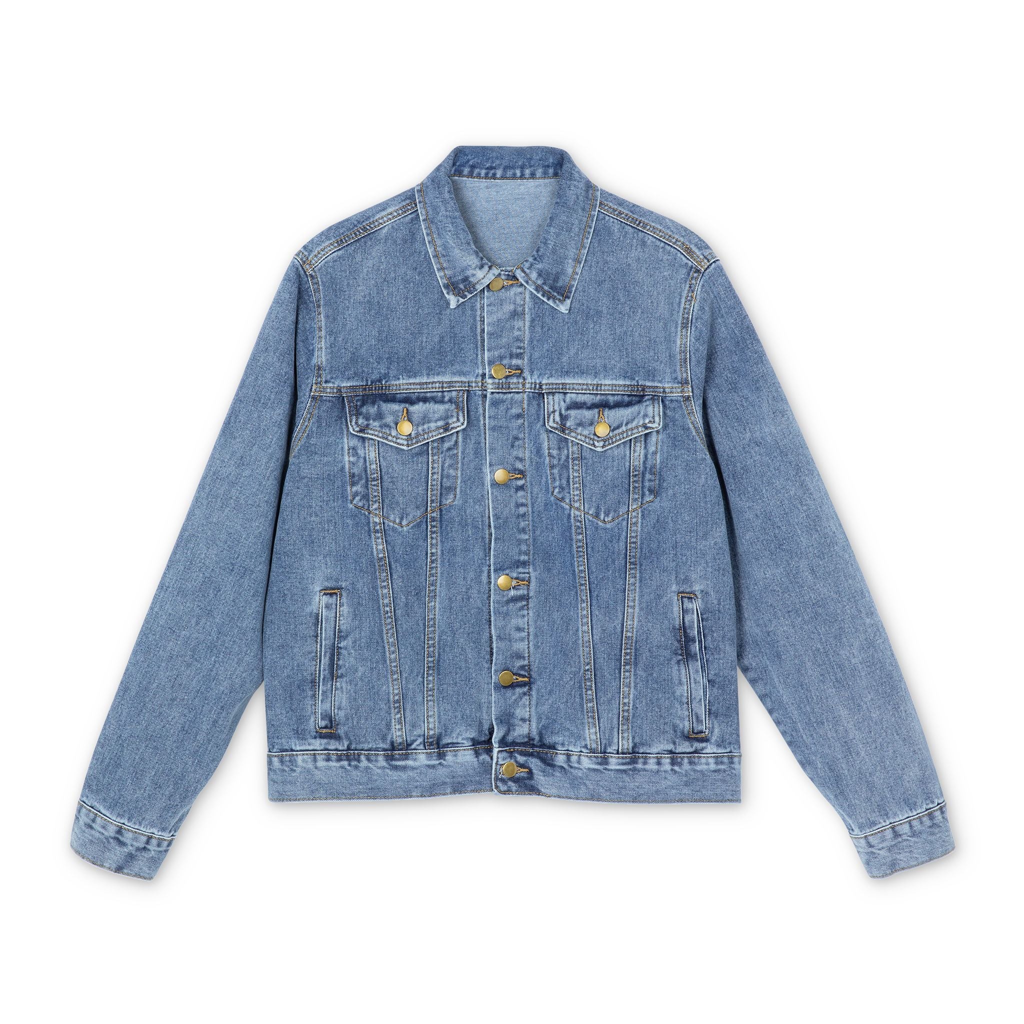 Stylish Men's Denim Jacket with PAC 12 Design | Trendy Outerwear for Casual Looks, Perfect Gift for Holidays, Sports Fans, Everyday Wear