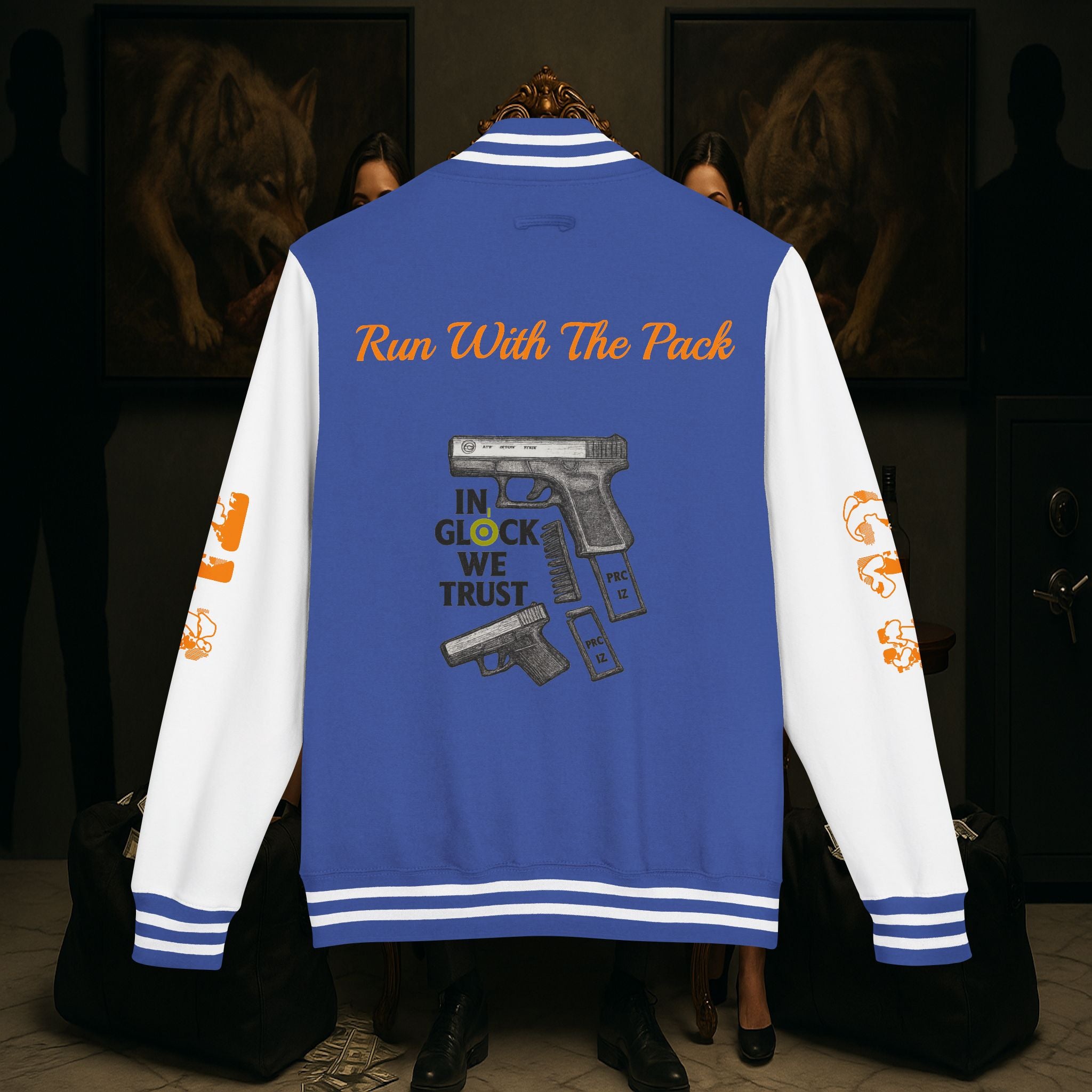 Pac 12 Trendy Letterman Jacket for Enthusiasts