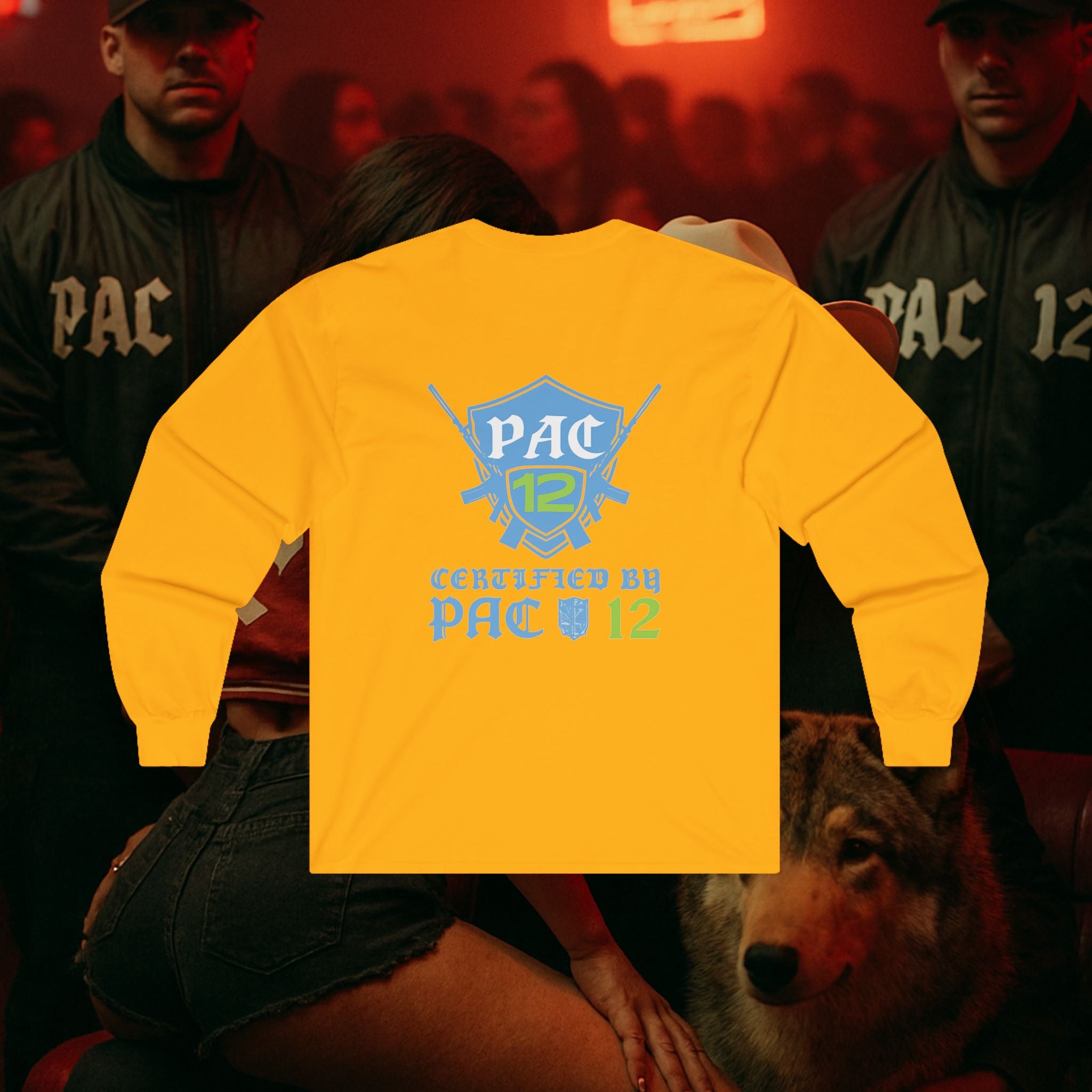 Pac 12 Ultra Cotton Long Sleeve Tee
