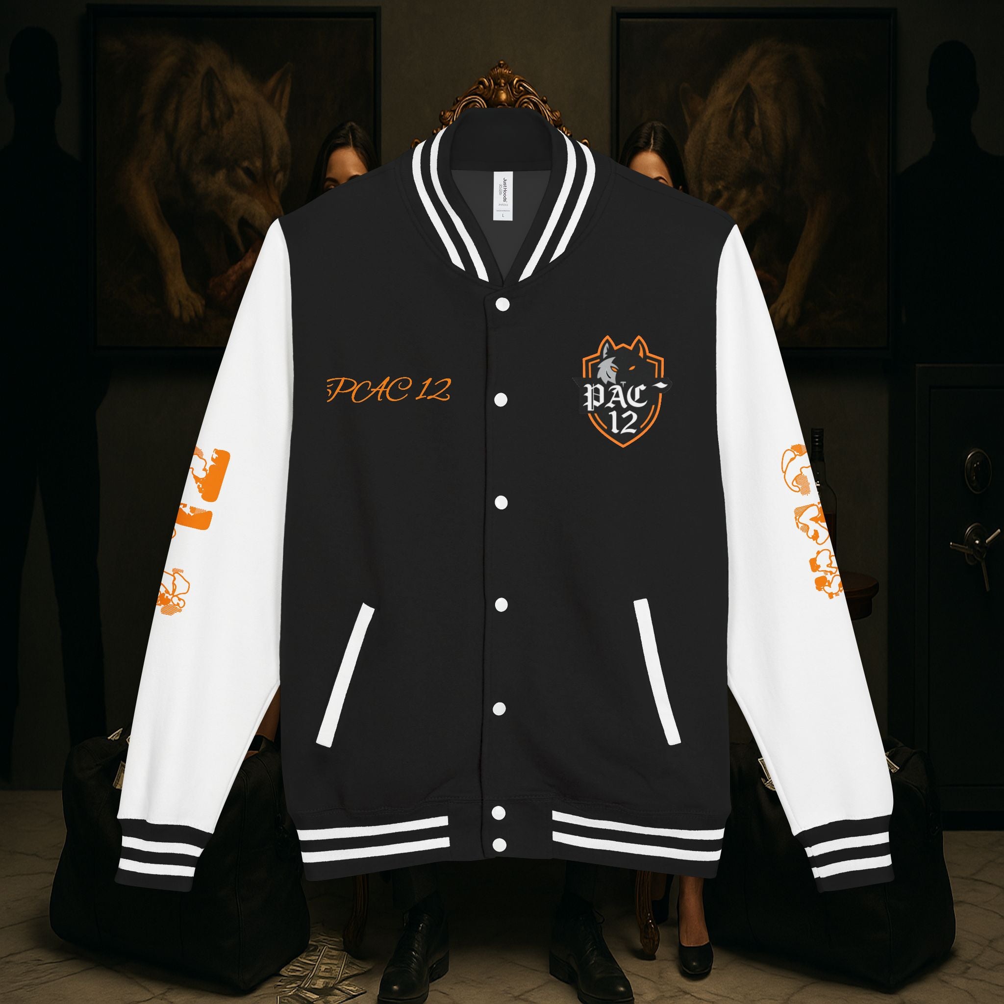 Pac 12 Trendy Letterman Jacket for Enthusiasts