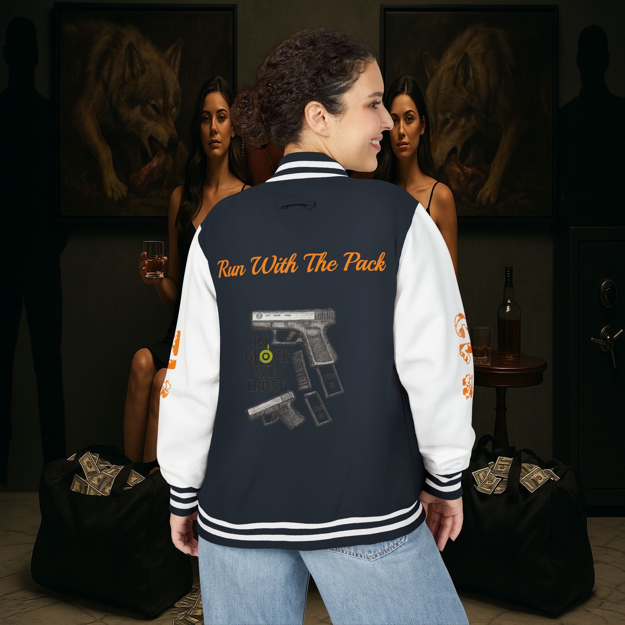 Pac 12 Trendy Letterman Jacket for Enthusiasts