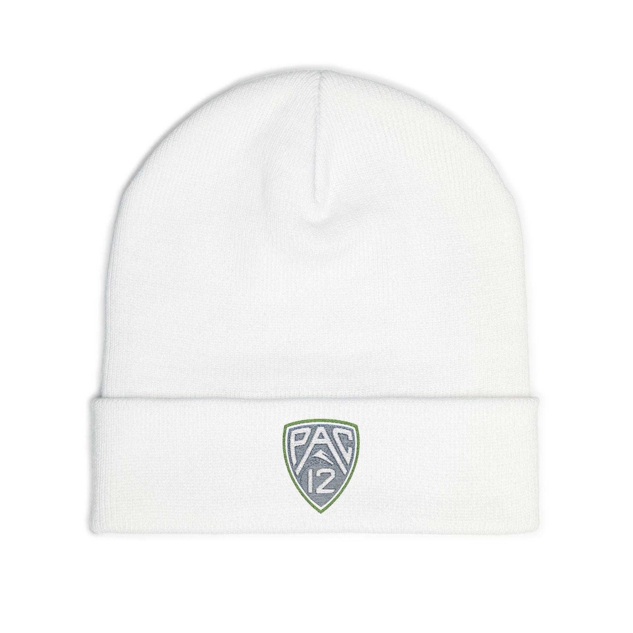 Cozy Knit Beanie with Pac 12 Logo