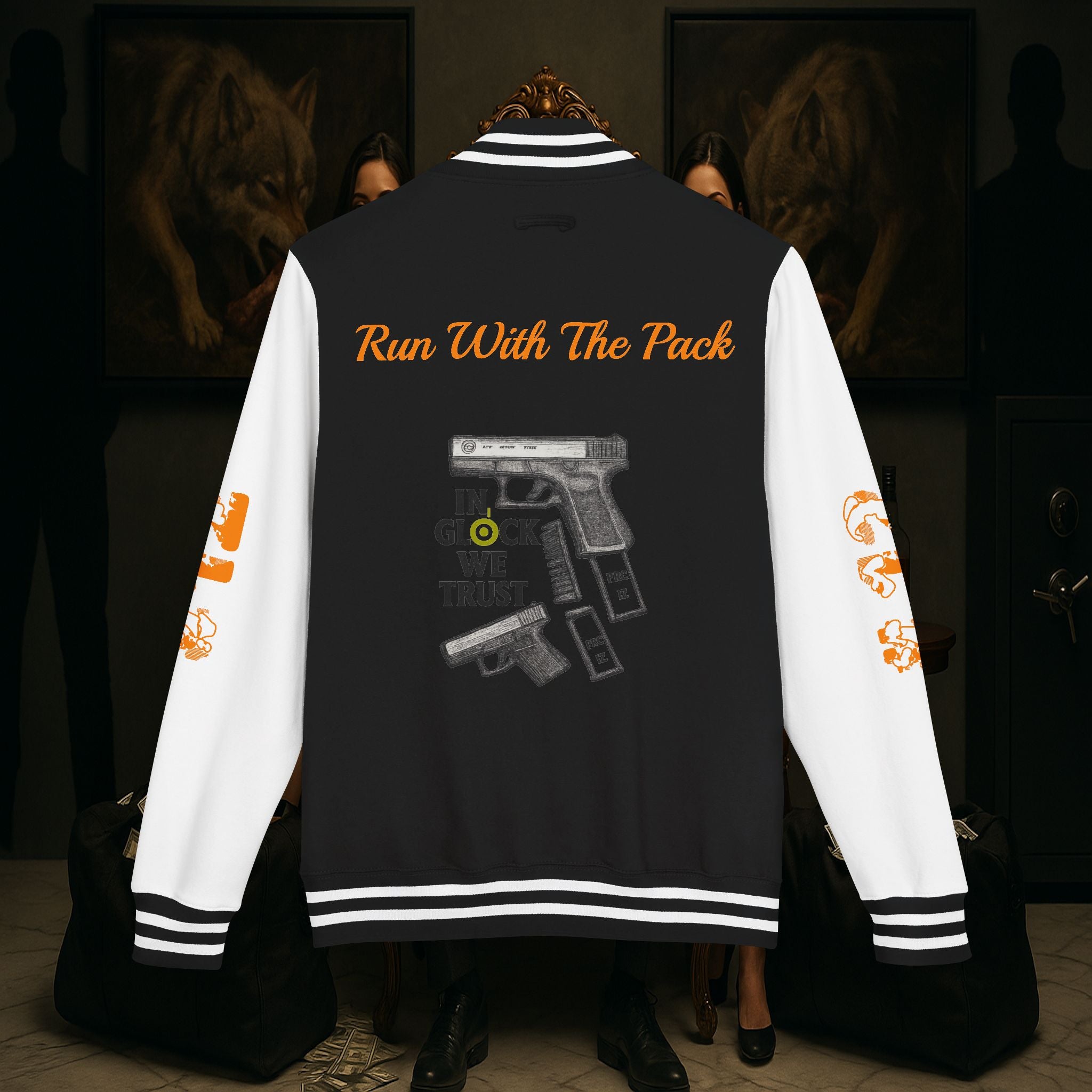 Pac 12 Trendy Letterman Jacket for Enthusiasts