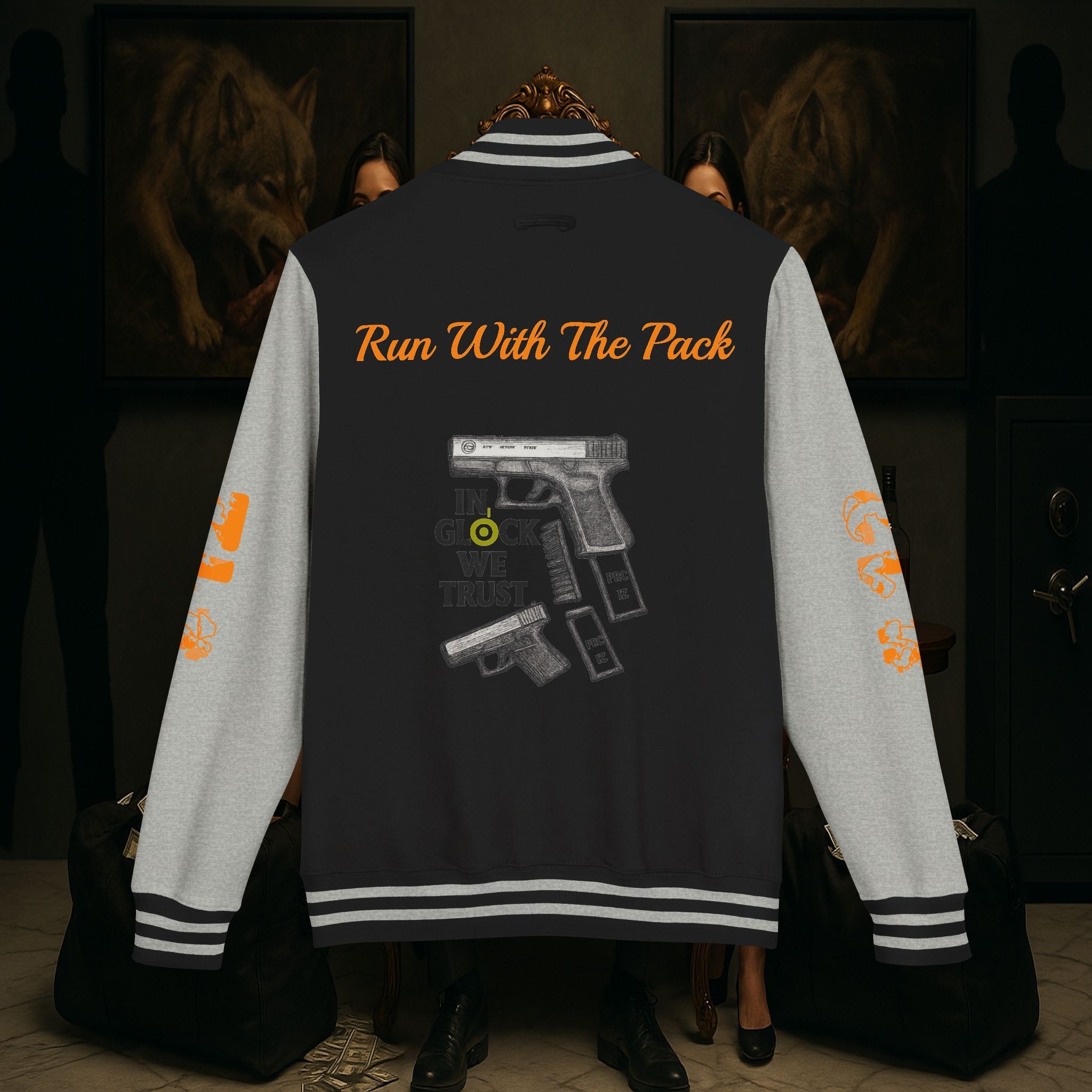 Pac 12 Trendy Letterman Jacket for Enthusiasts