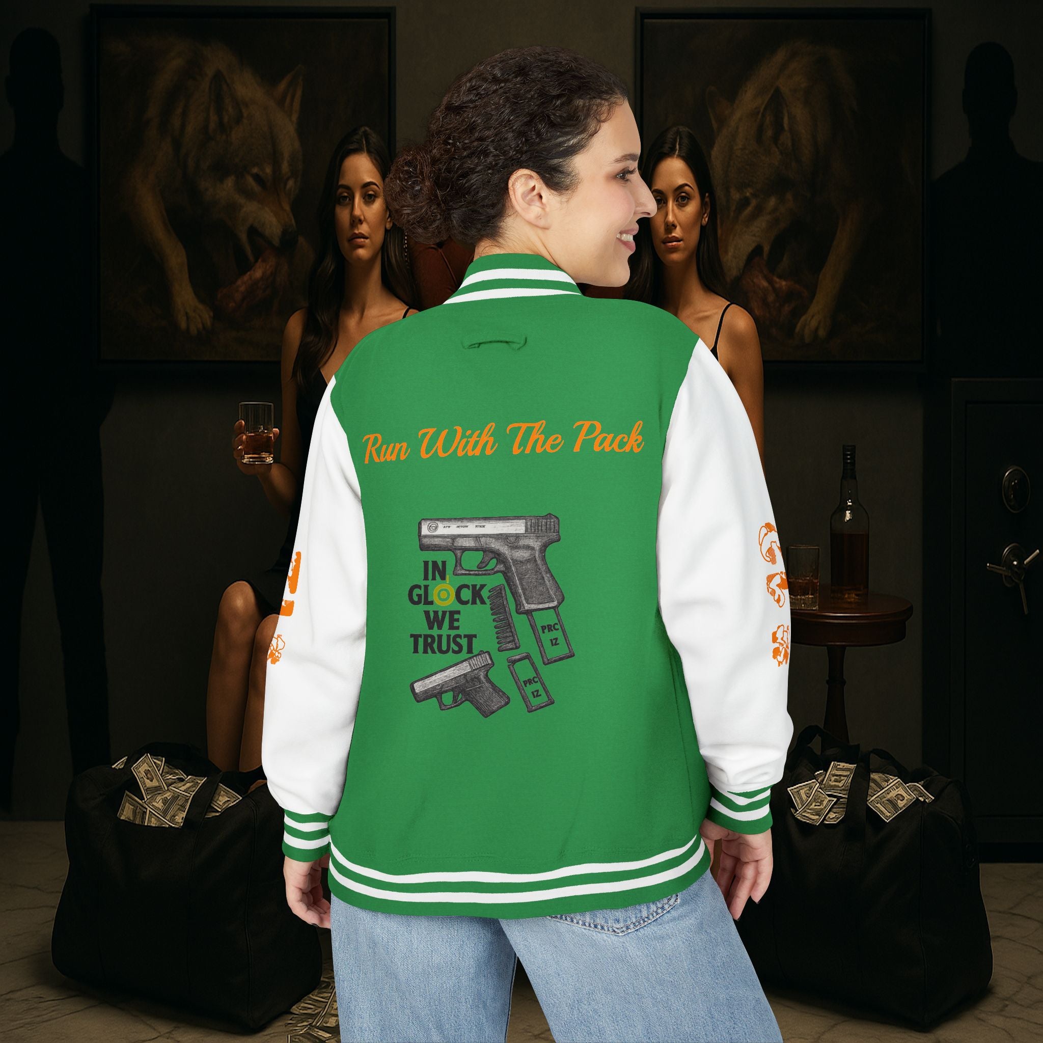 Pac 12 Trendy Letterman Jacket for Enthusiasts