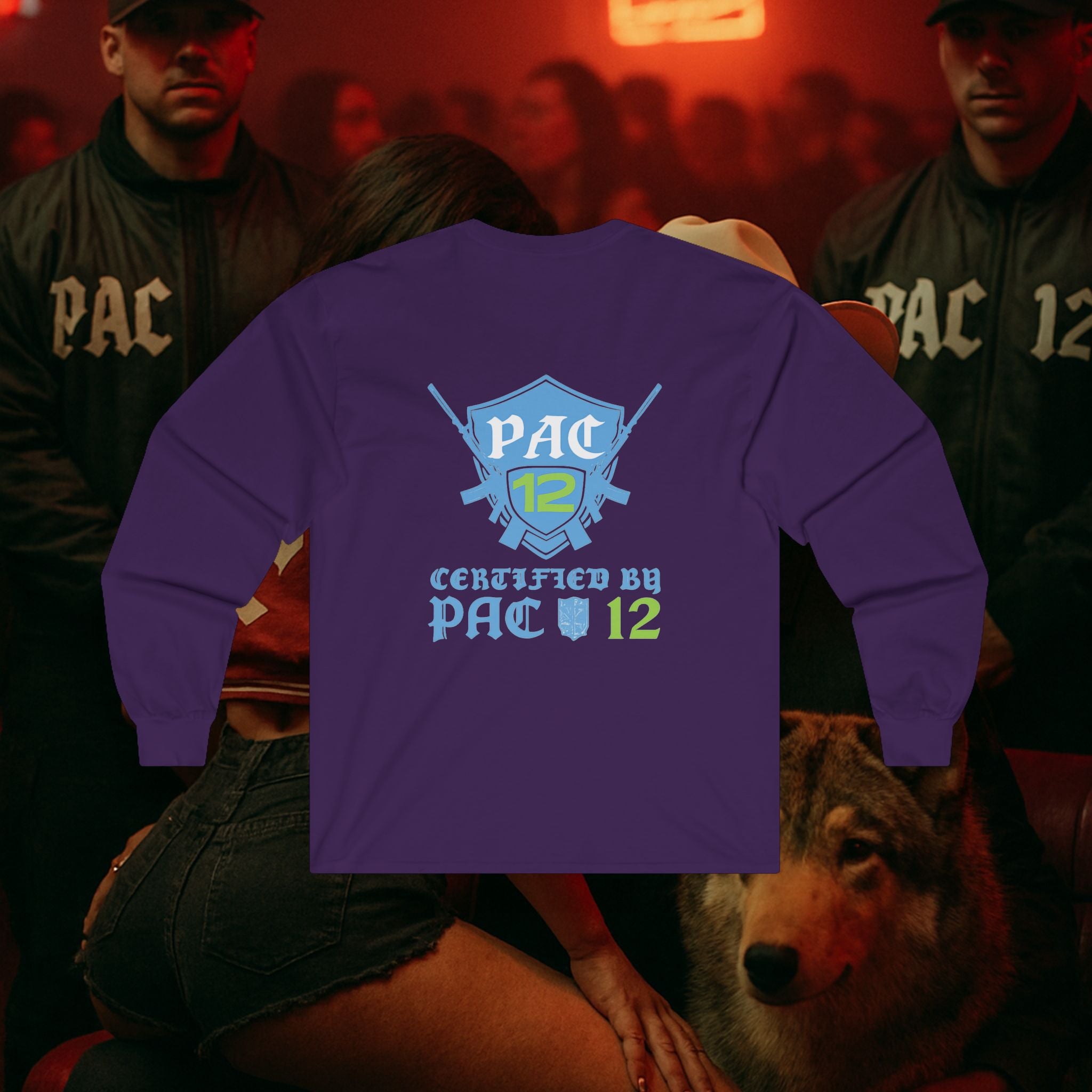Pac 12 Ultra Cotton Long Sleeve Tee