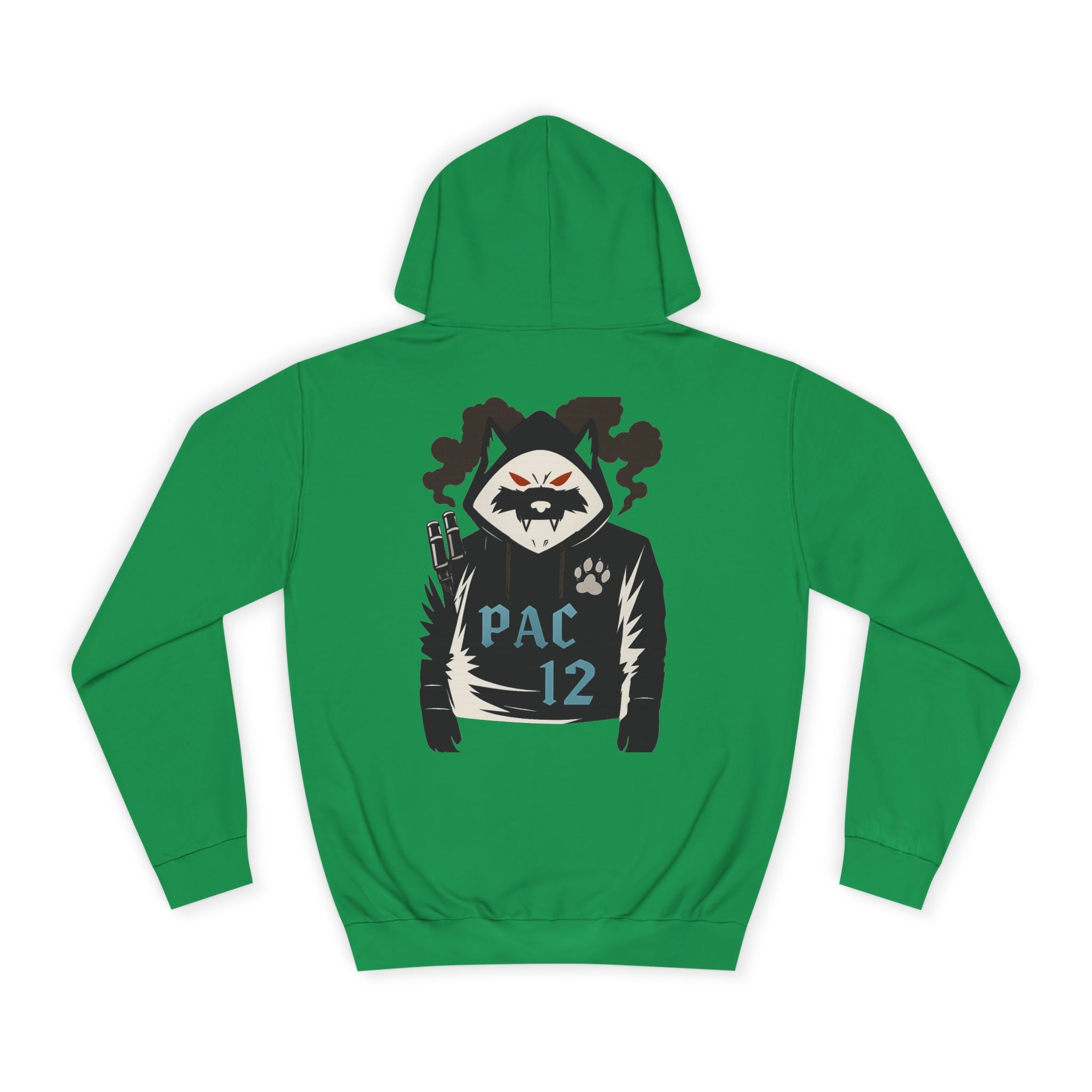Unisex College Hoodie with Pac 12 Design, Cozy Sweatshirt for College Spirit, Perfect Gift for Students, Campus Wear, Unique Apparel