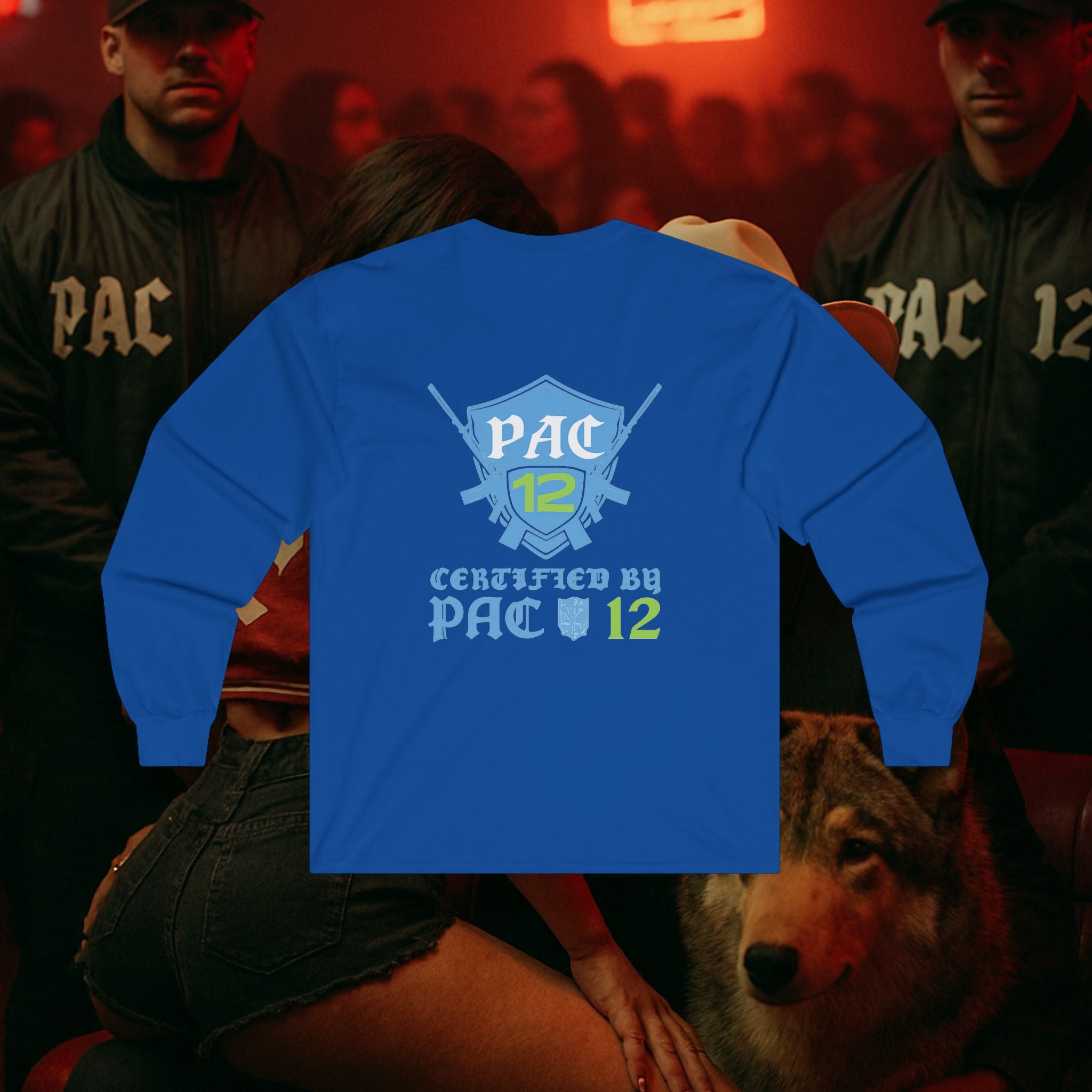 Pac 12 Ultra Cotton Long Sleeve Tee