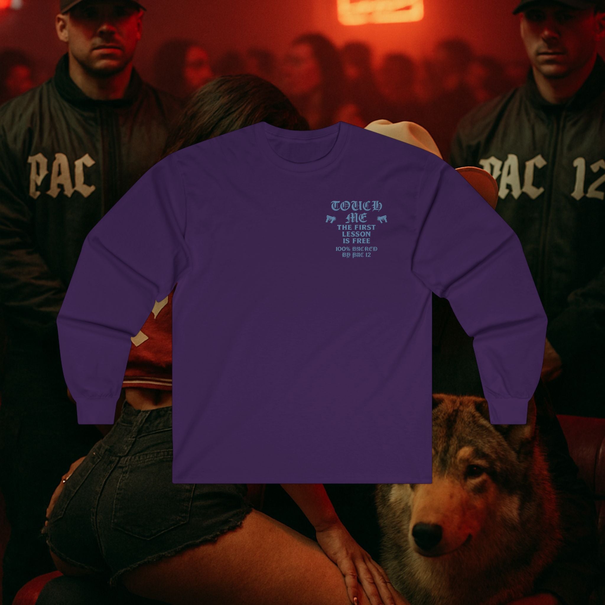 Pac 12 Ultra Cotton Long Sleeve Tee