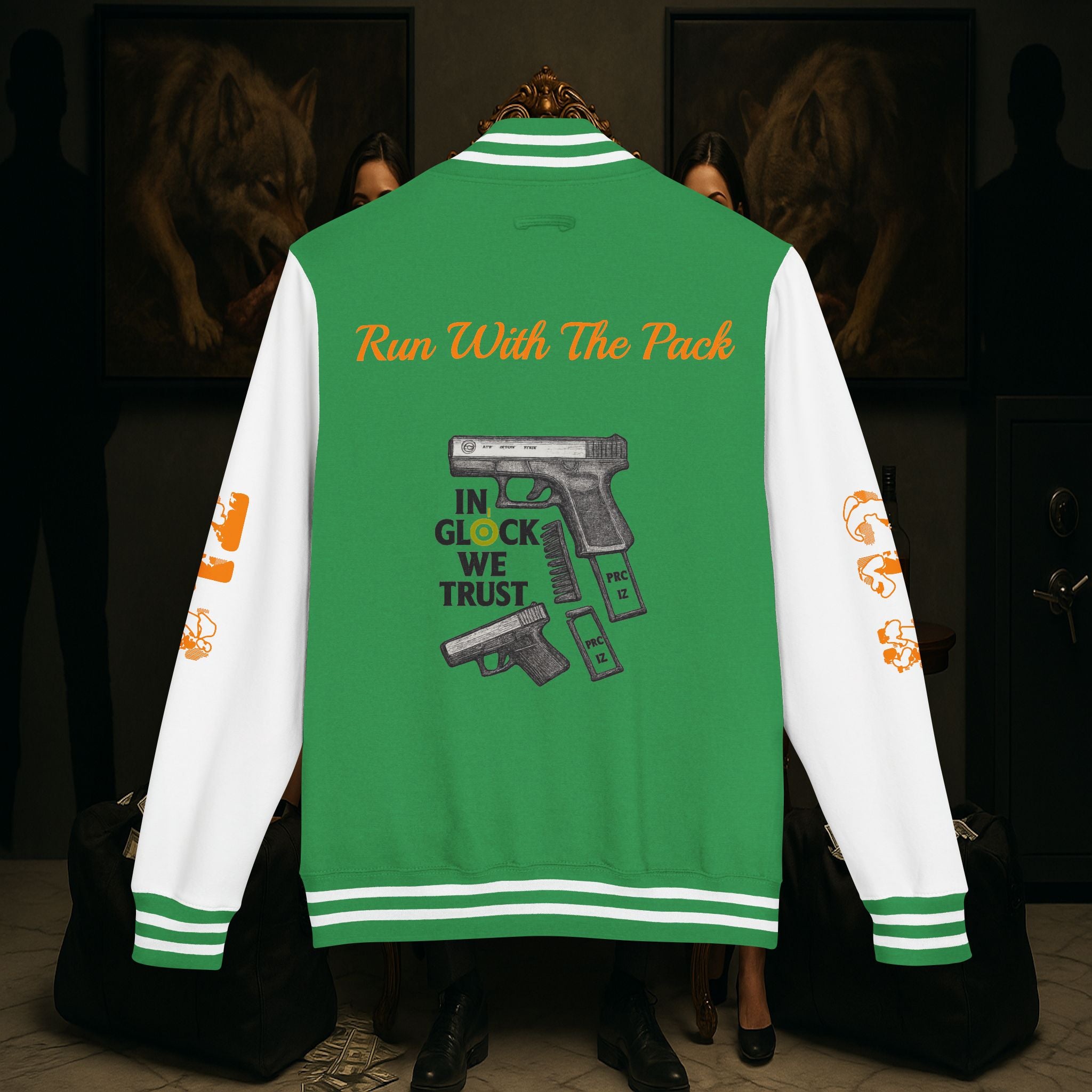 Pac 12 Trendy Letterman Jacket for Enthusiasts