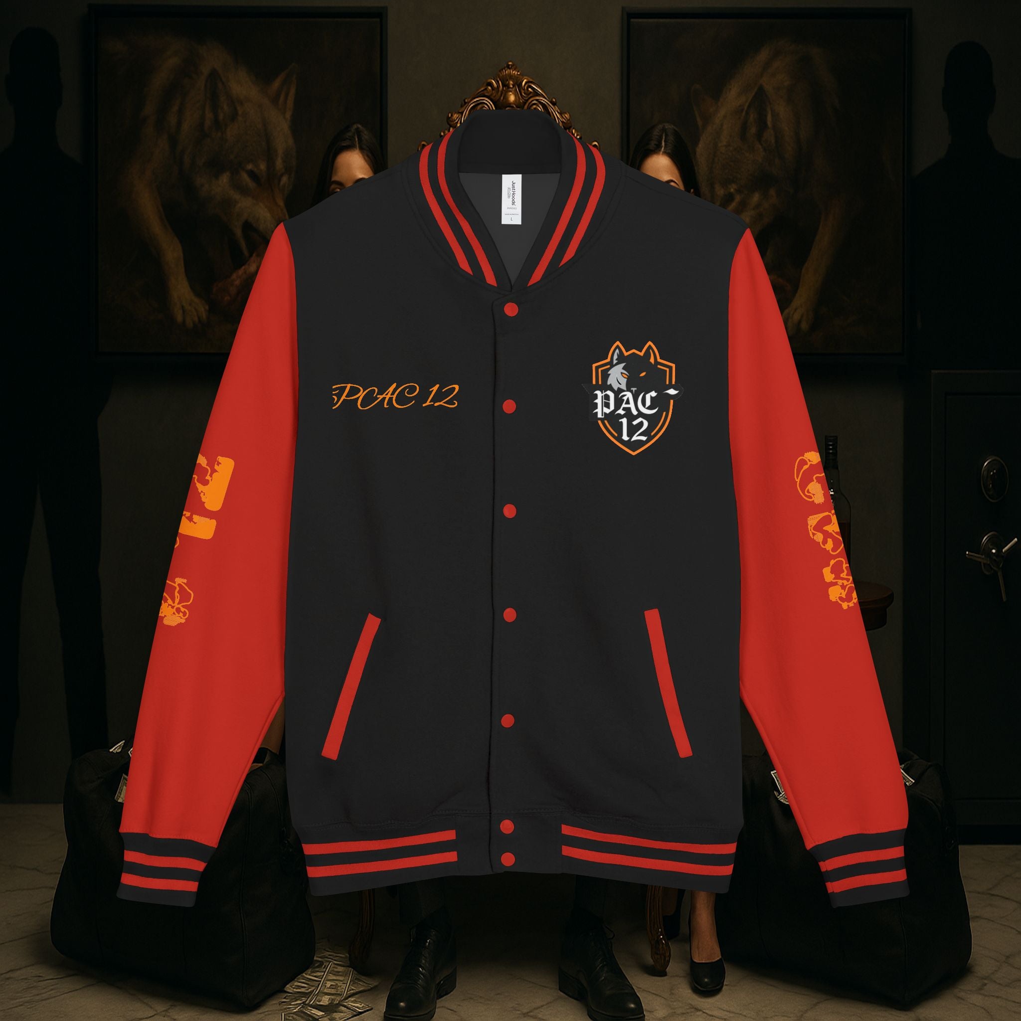 Pac 12 Trendy Letterman Jacket for Enthusiasts
