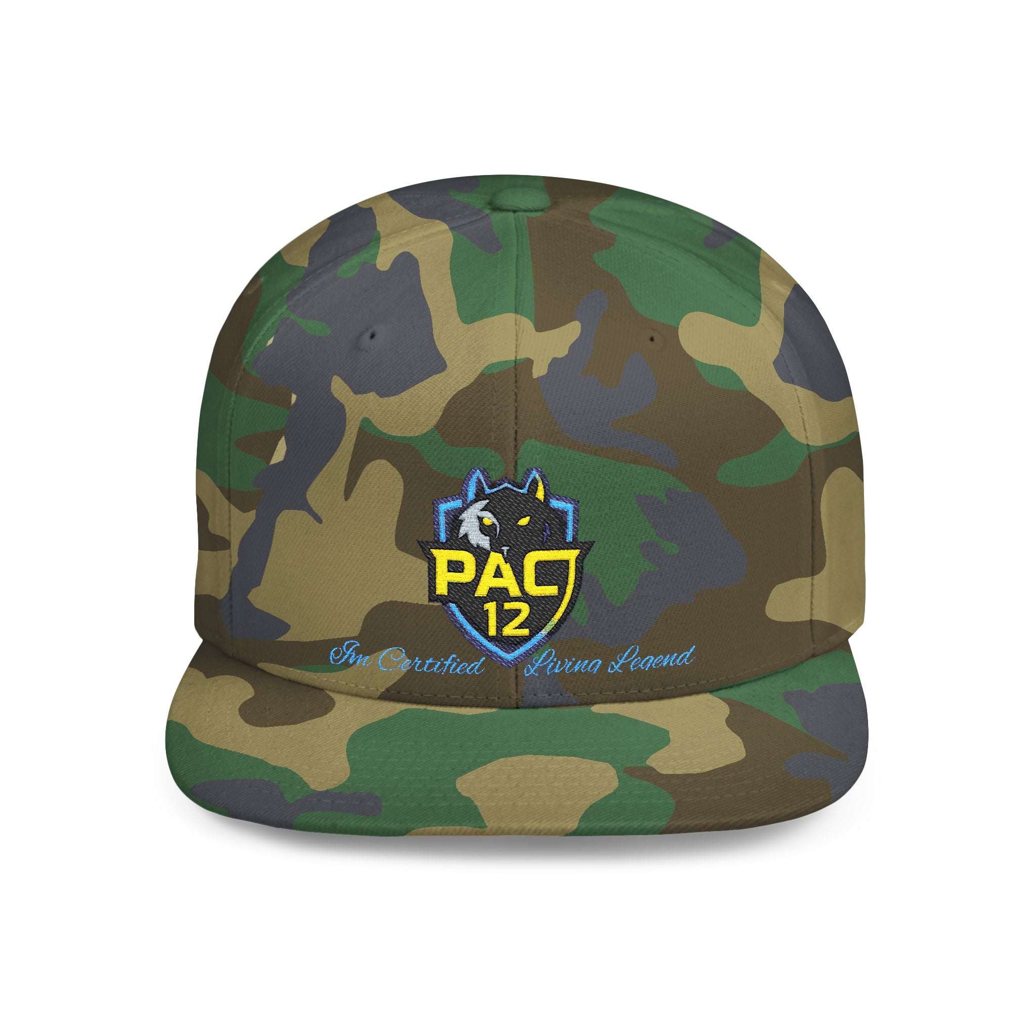PAC 12 Flat Bill Snapback Cap