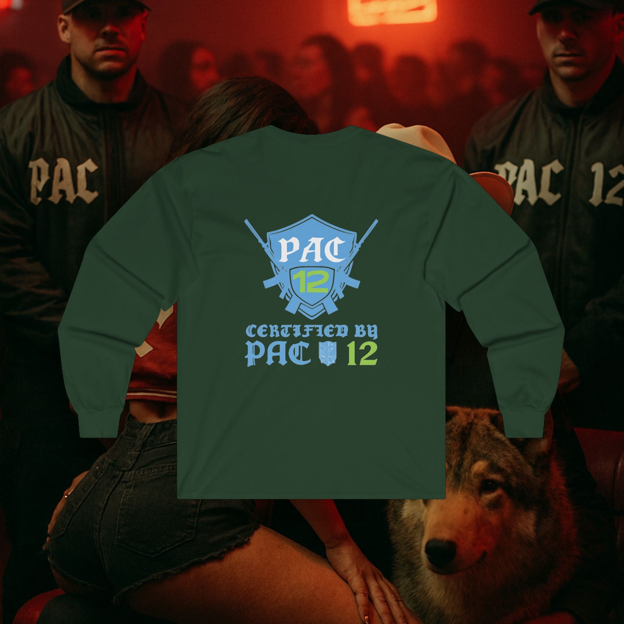 Pac 12 Ultra Cotton Long Sleeve Tee