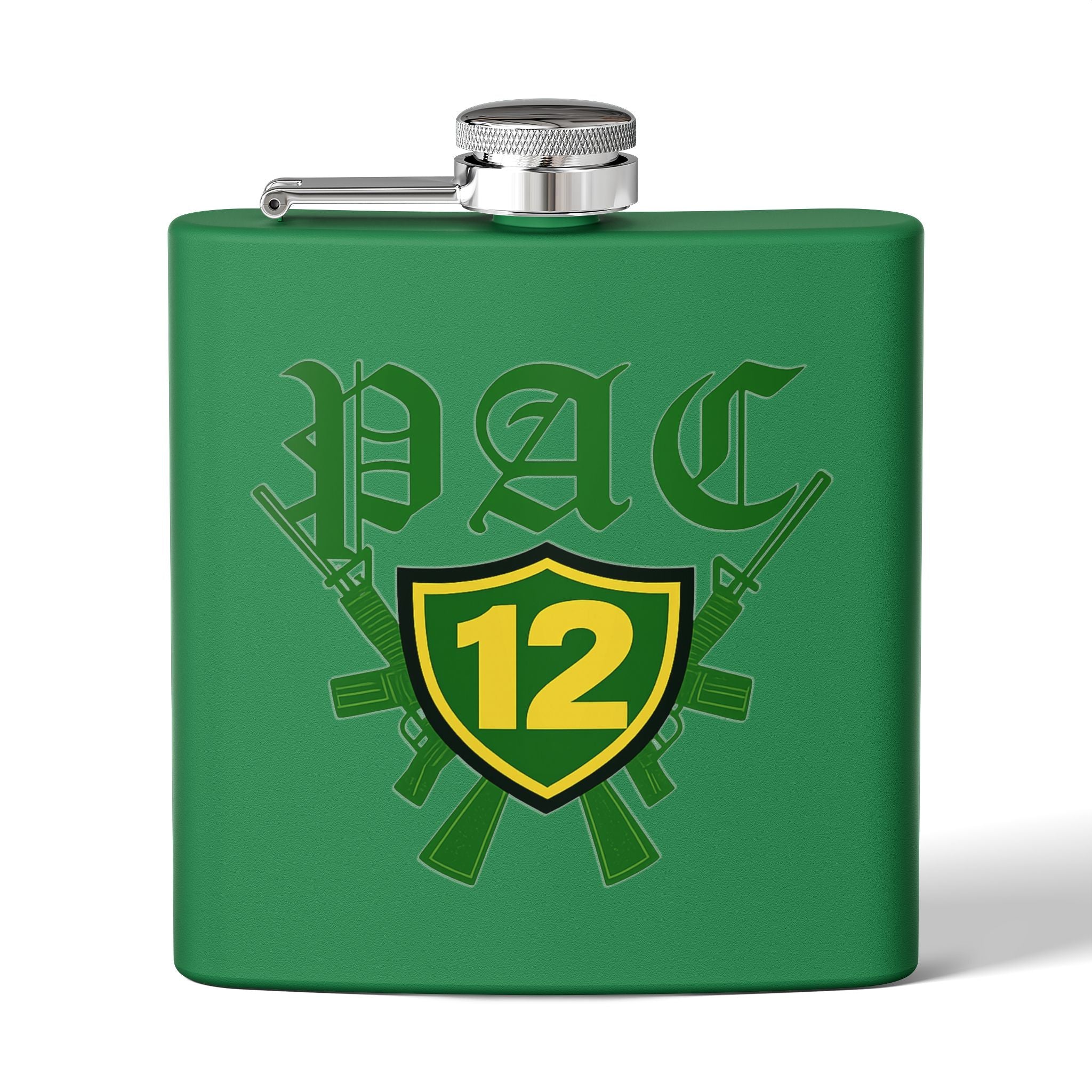 Custom Stainless Steel Flask, 6oz - Unique Gift for Beer Lovers, Groomsmen, Outdoor Adventures, Tailgating, and Celebrations