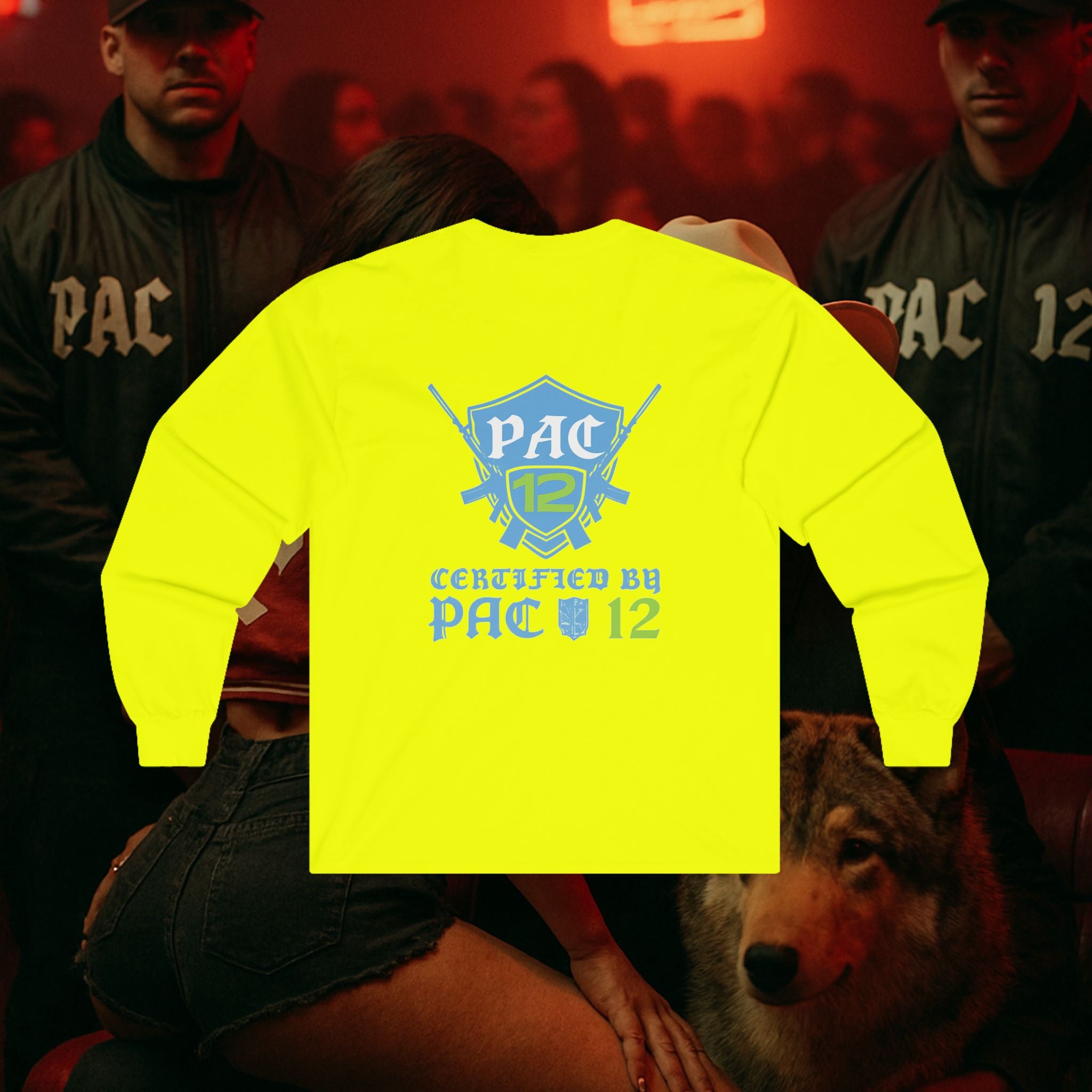 Pac 12 Ultra Cotton Long Sleeve Tee