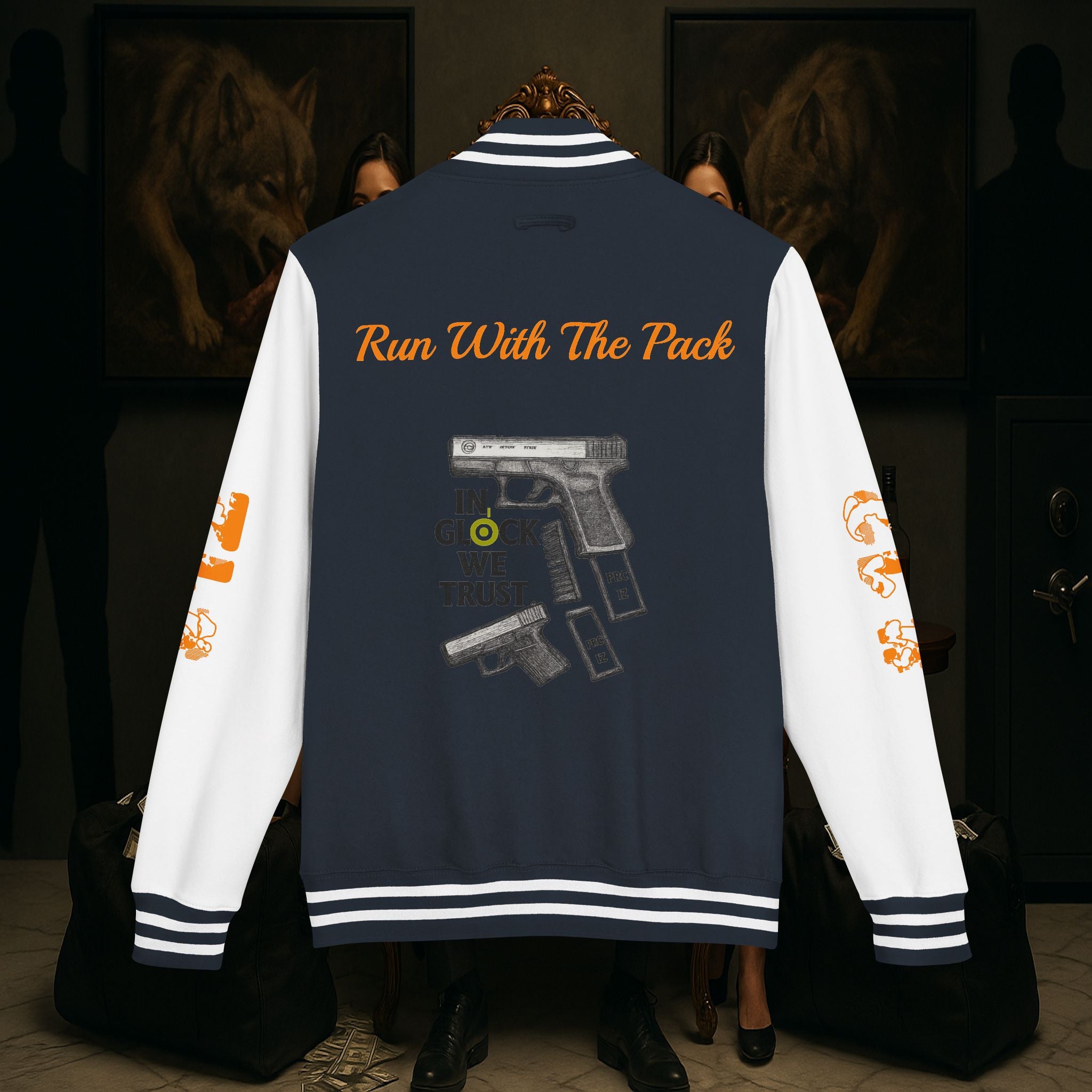 Pac 12 Trendy Letterman Jacket for Enthusiasts