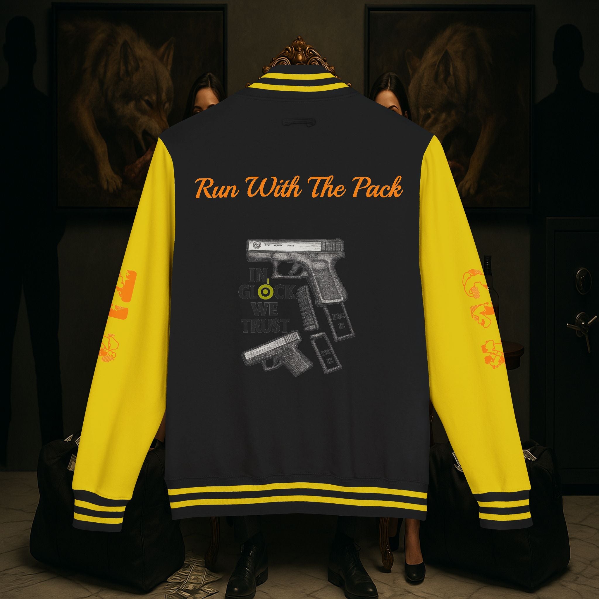 Pac 12 Trendy Letterman Jacket for Enthusiasts