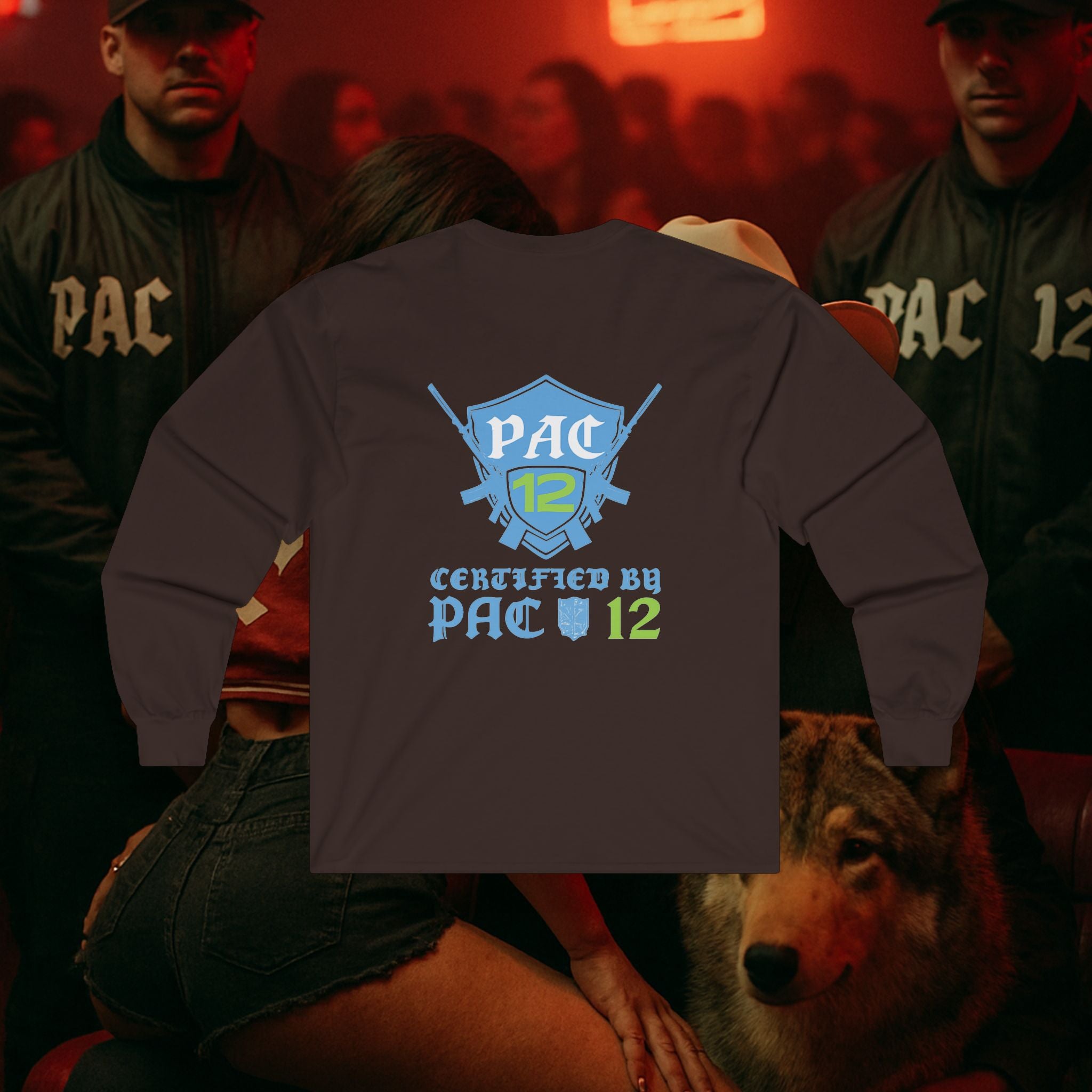 Pac 12 Ultra Cotton Long Sleeve Tee