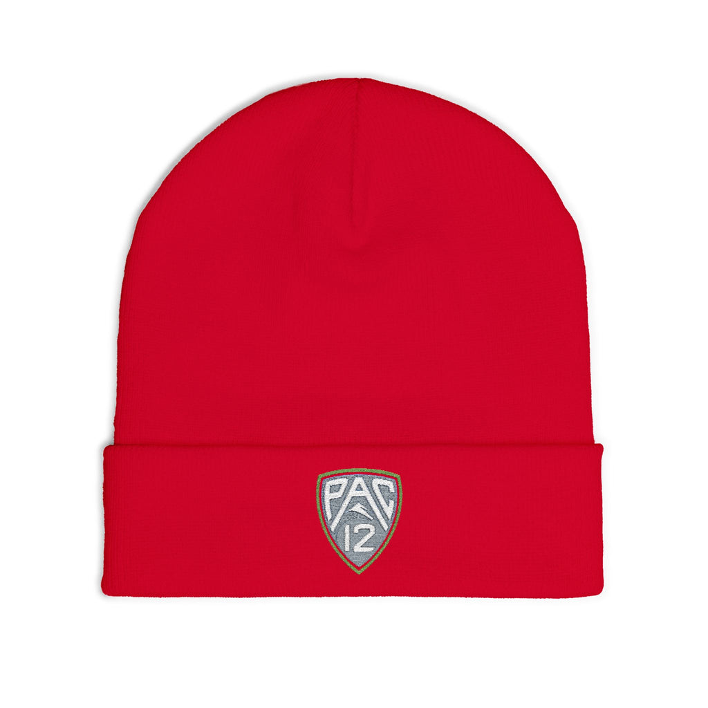 Cozy Knit Beanie with Pac 12 Logo