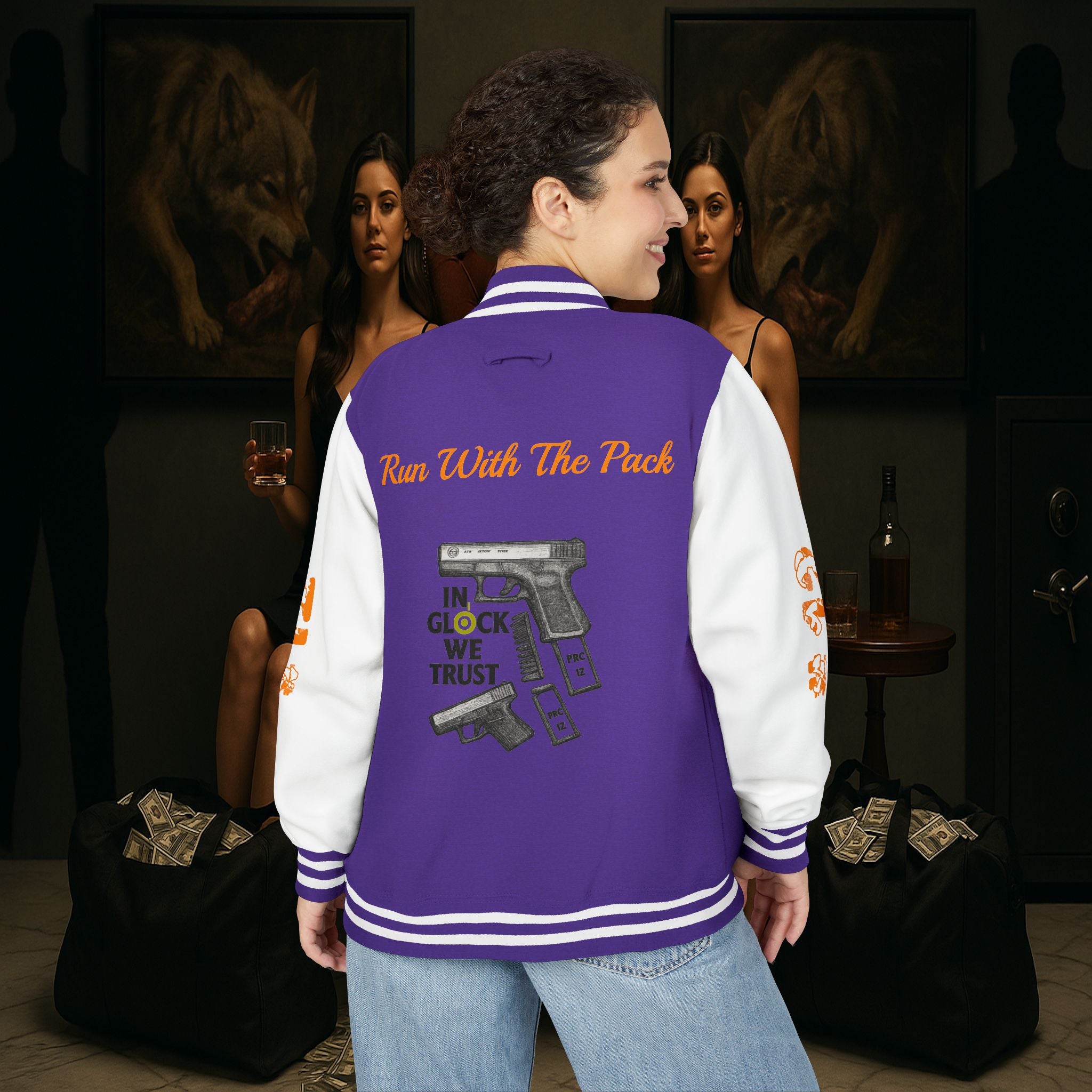 Pac 12 Trendy Letterman Jacket for Enthusiasts