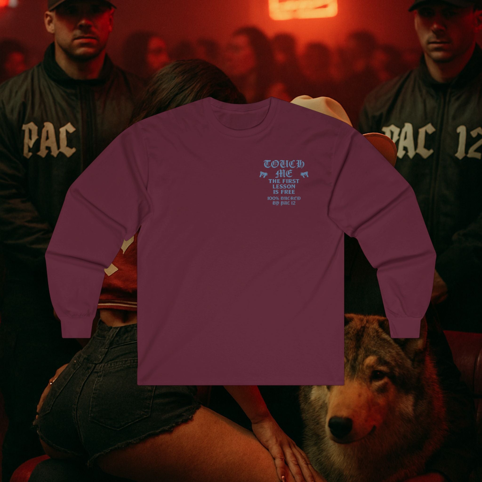Pac 12 Ultra Cotton Long Sleeve Tee