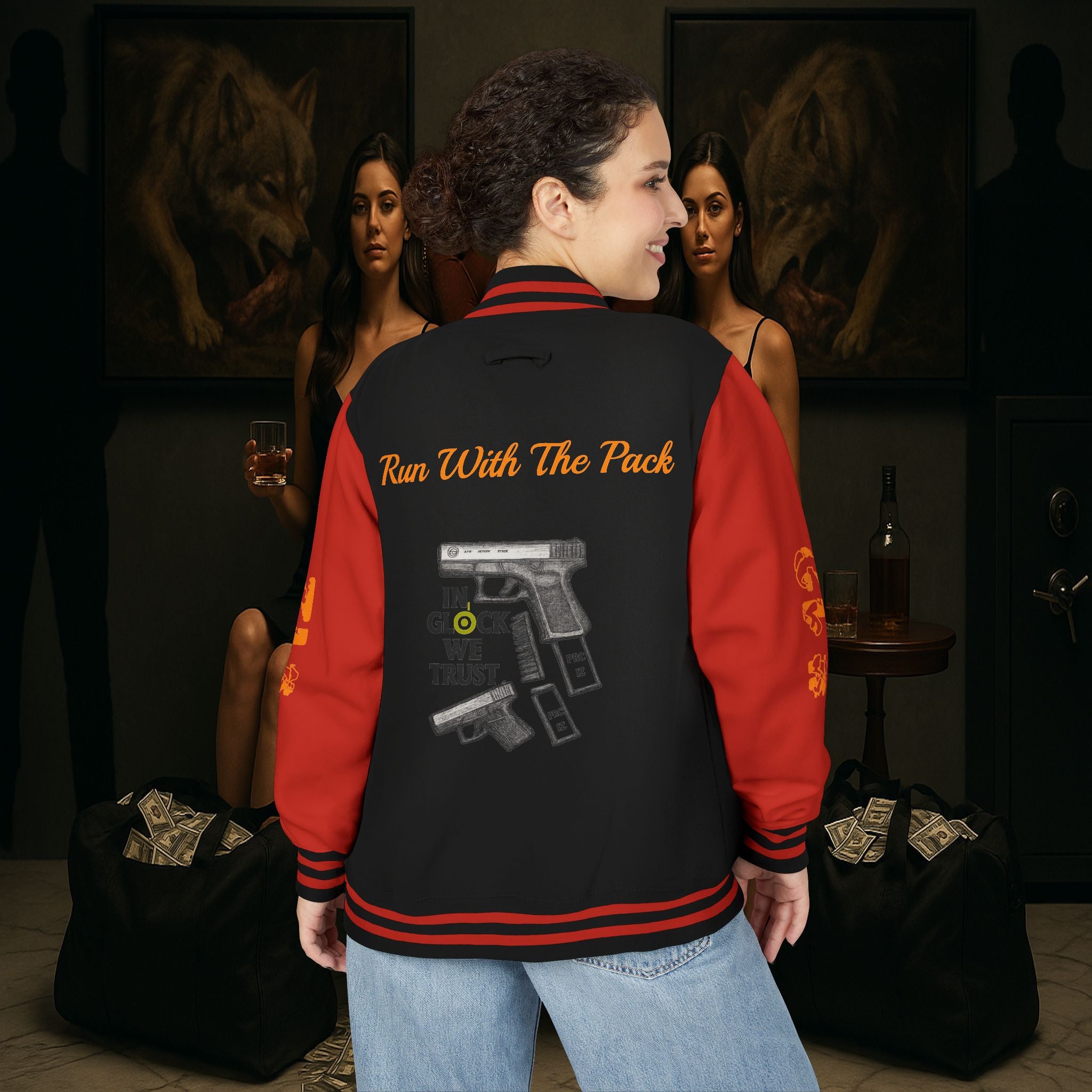 Pac 12 Trendy Letterman Jacket for Enthusiasts