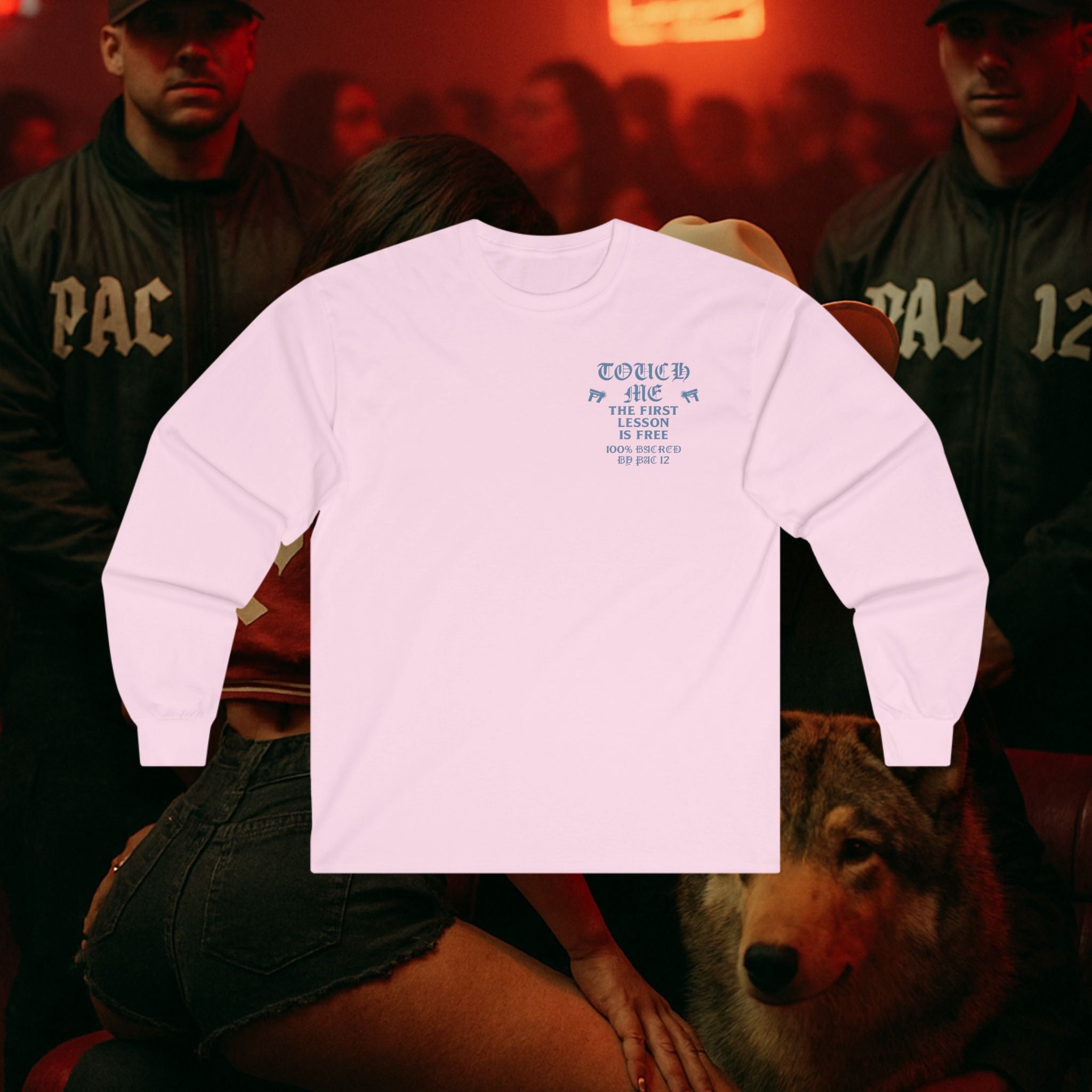 Pac 12 Ultra Cotton Long Sleeve Tee