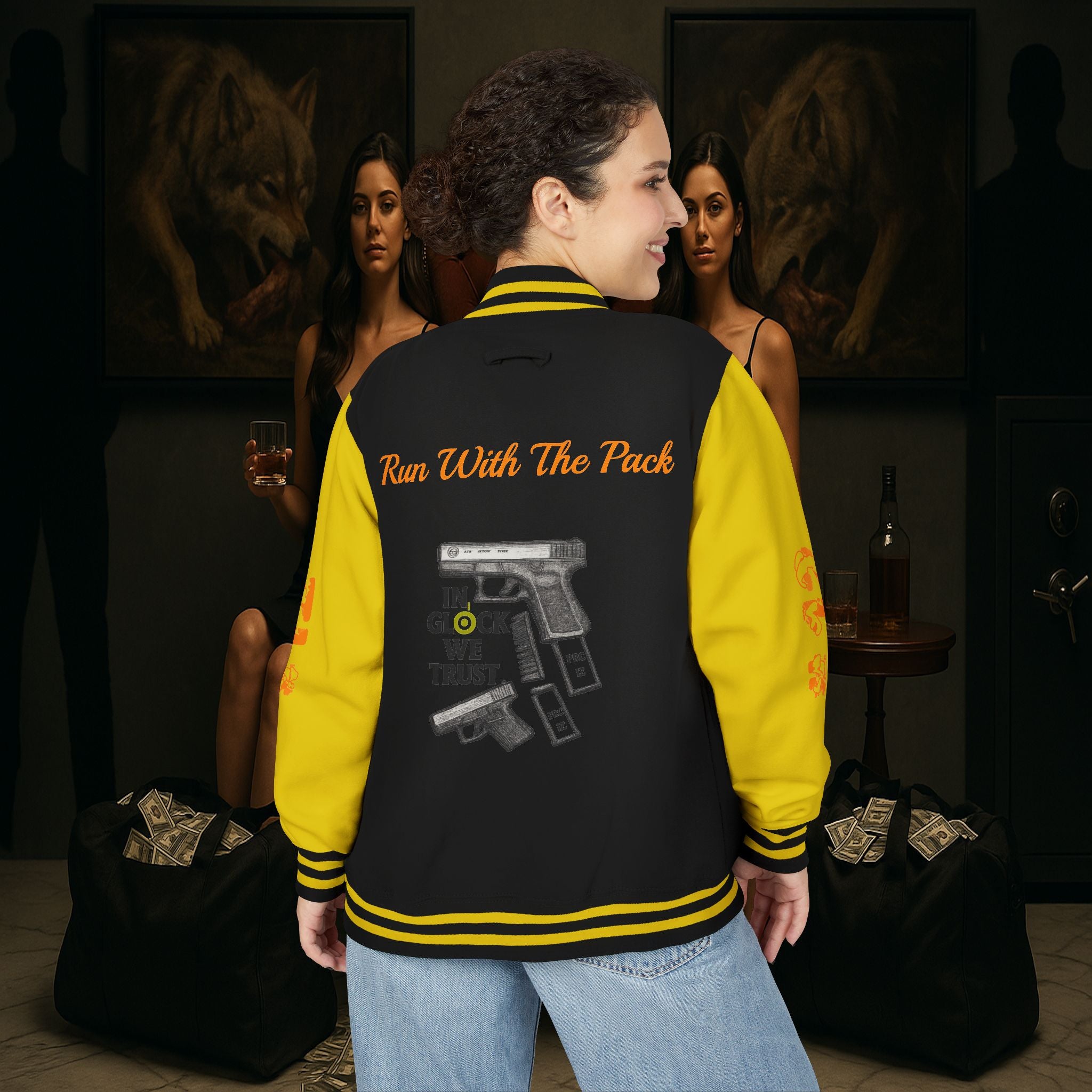 Pac 12 Trendy Letterman Jacket for Enthusiasts