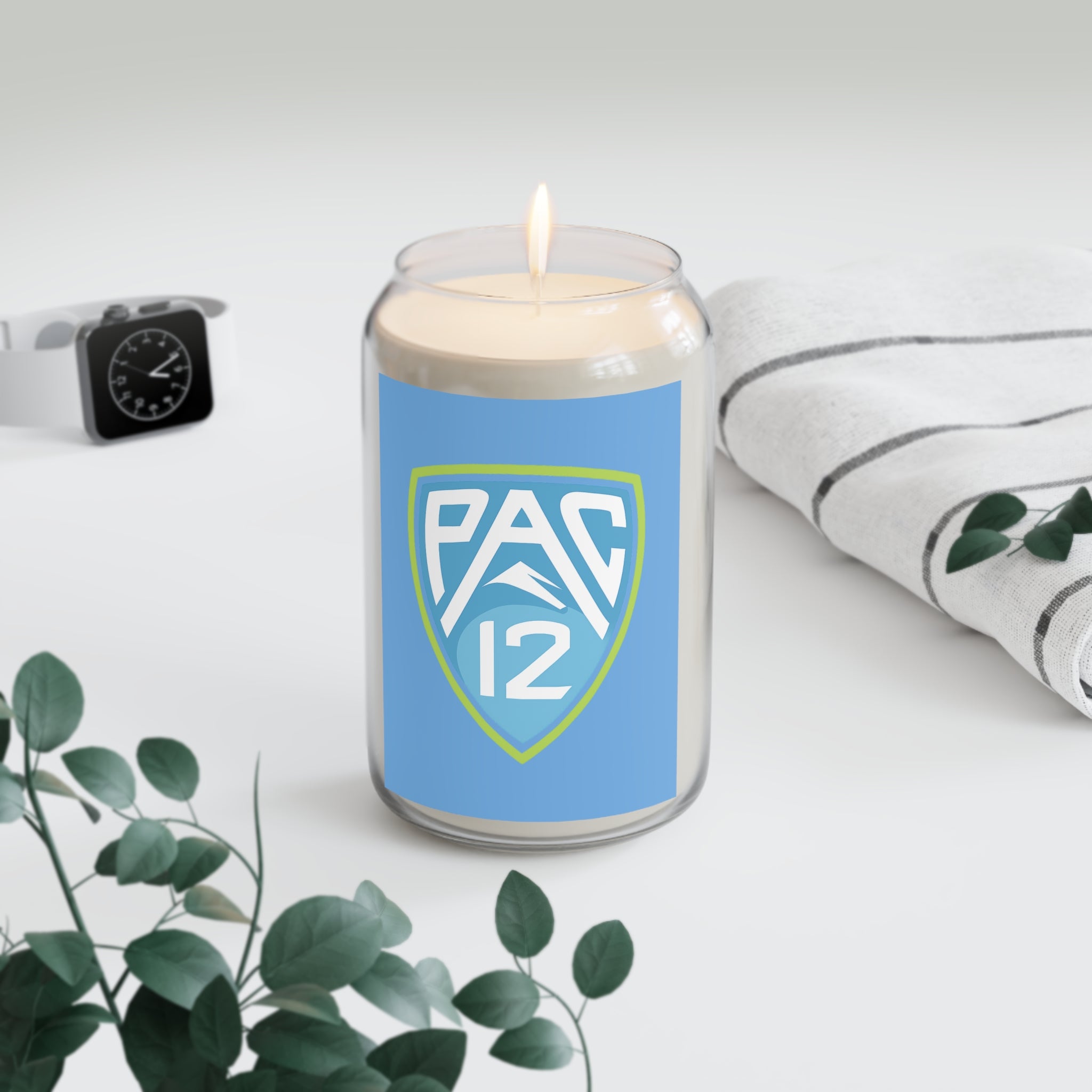 PAC-12 Scented Soy Candles | Cozy Home Décor, Graduate Gifts, Relaxation Candles, Sports Room Accessories, Unique Aromatherapy