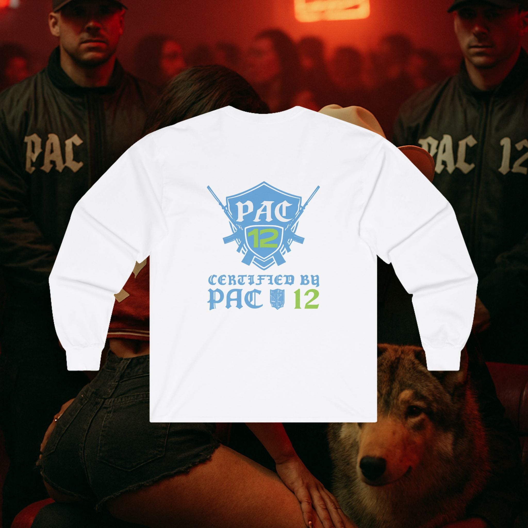Pac 12 Ultra Cotton Long Sleeve Tee