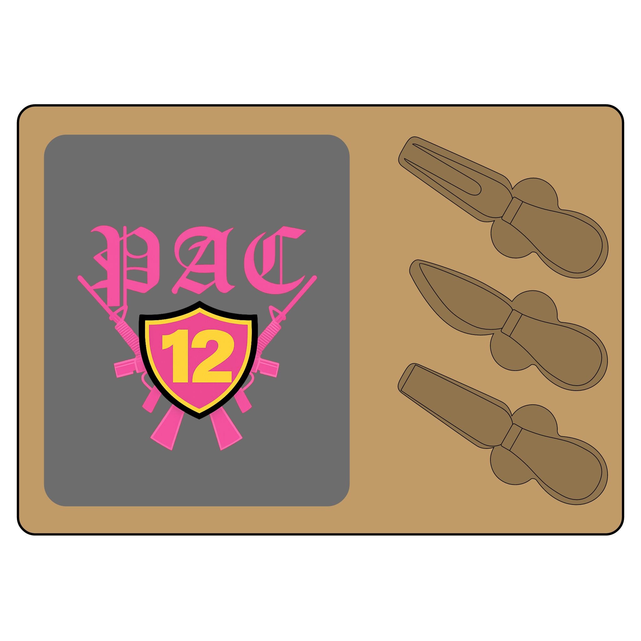 Pac 12 Charcuterie Board
