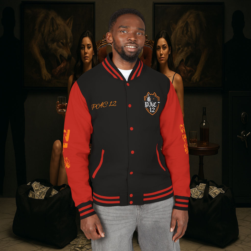 Pac 12 Trendy Letterman Jacket for Enthusiasts