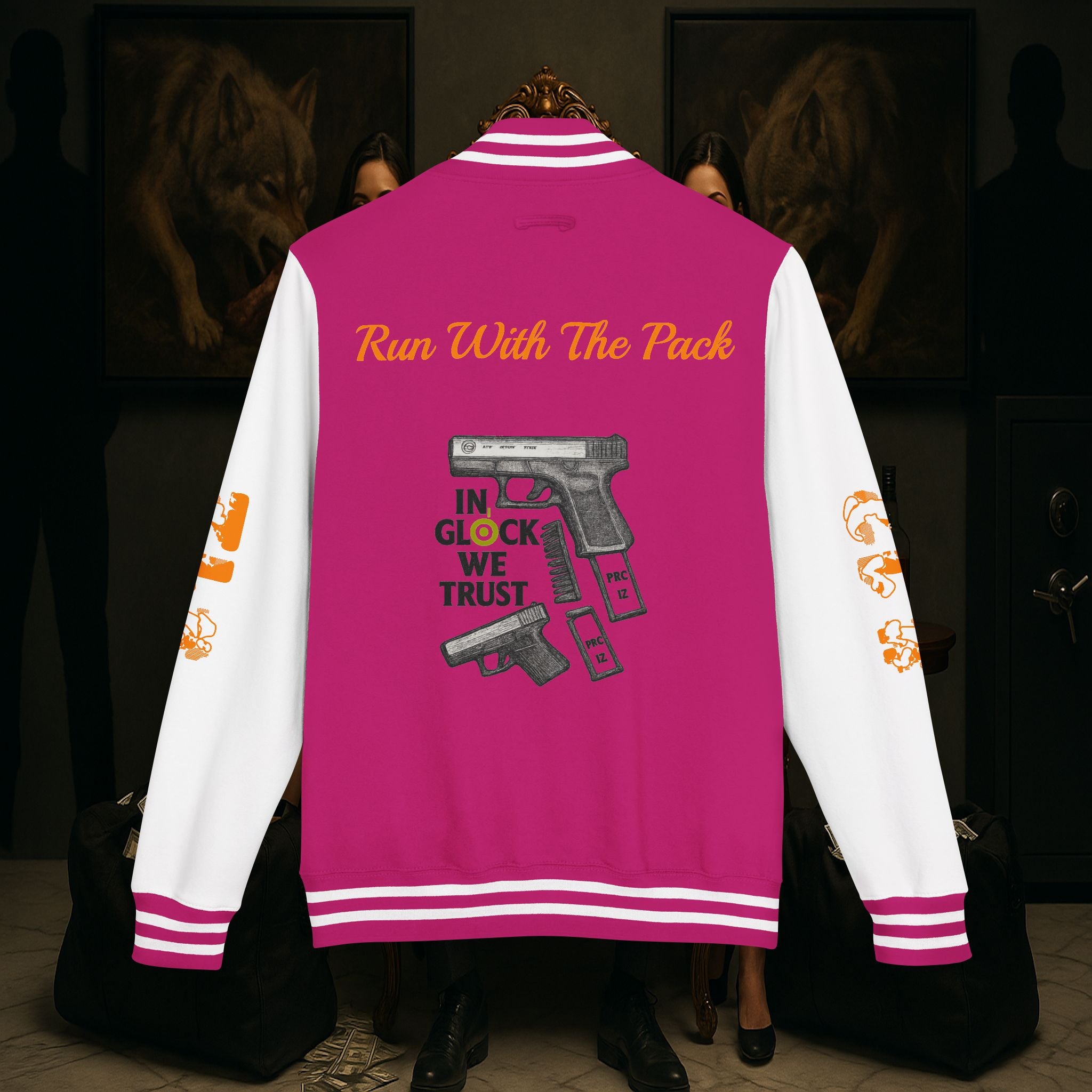 Pac 12 Trendy Letterman Jacket for Enthusiasts