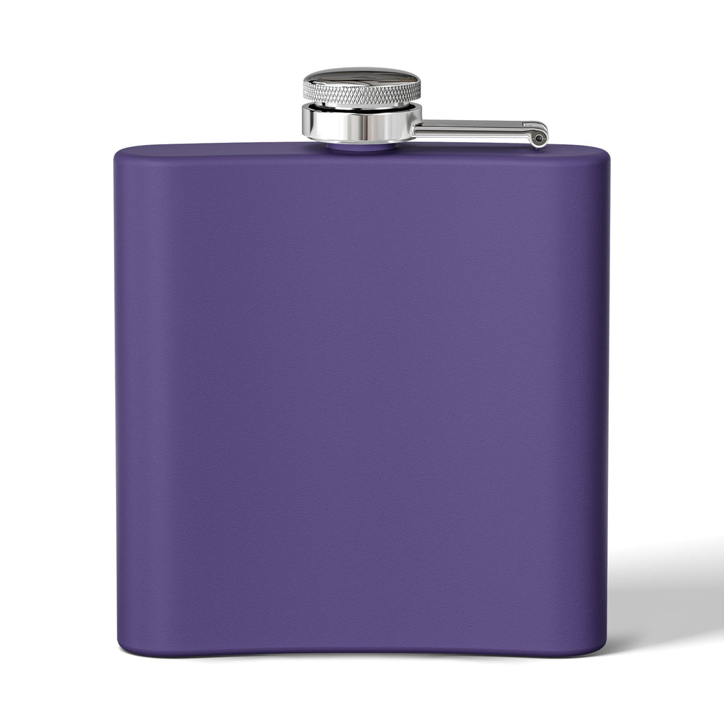 Custom Stainless Steel Flask, 6oz - Unique Gift for Beer Lovers, Groomsmen, Outdoor Adventures, Tailgating, and Celebrations