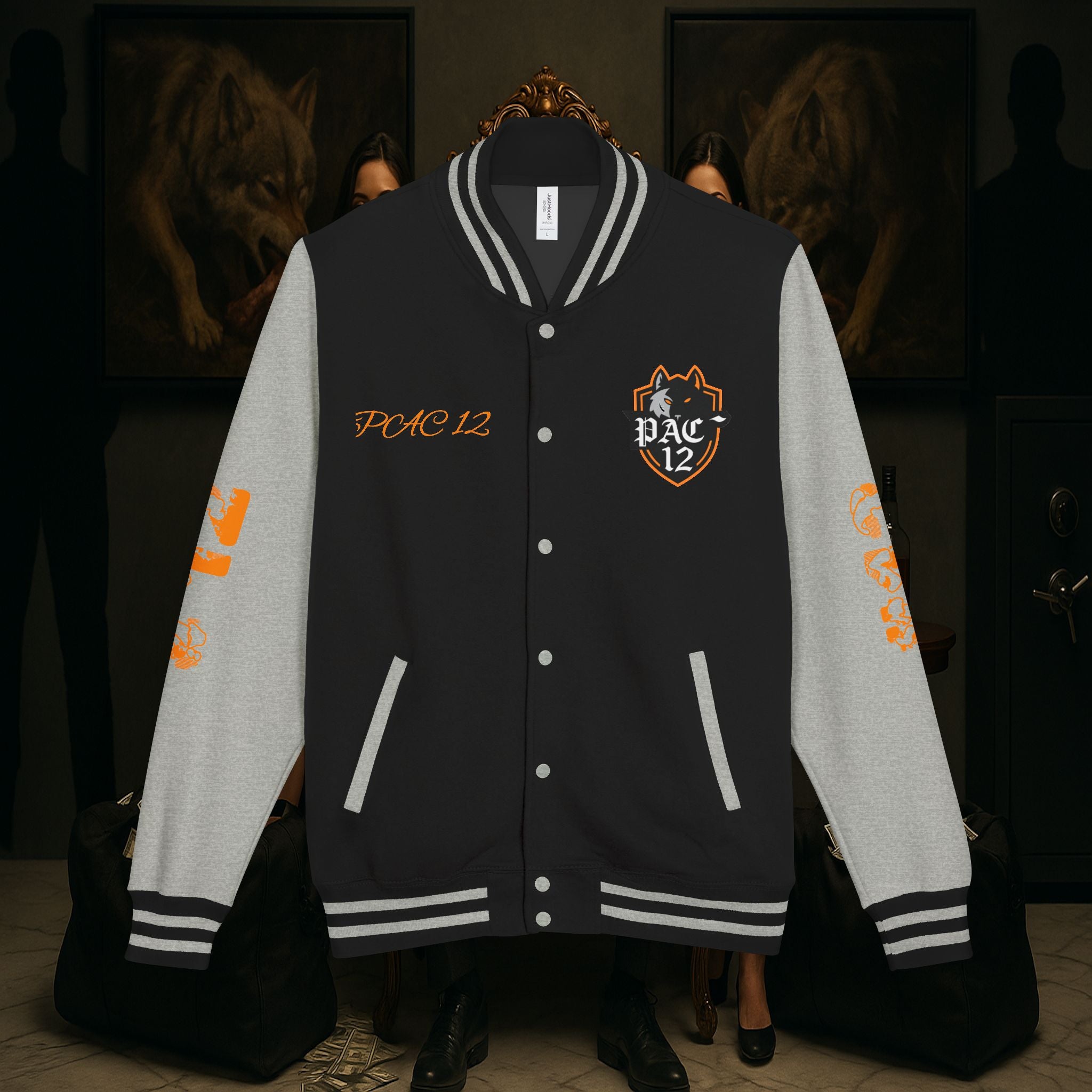 Pac 12 Trendy Letterman Jacket for Enthusiasts