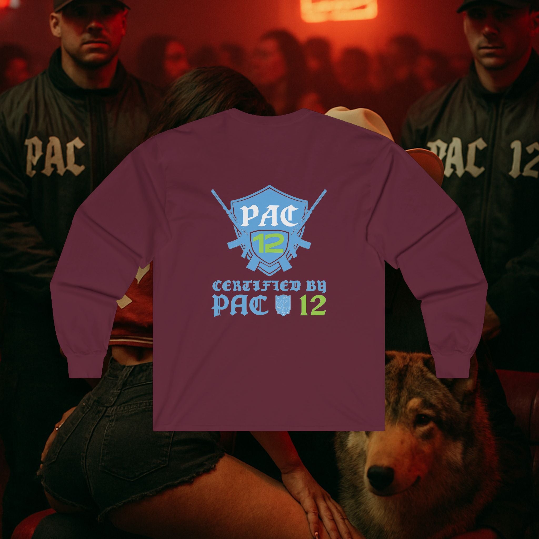 Pac 12 Ultra Cotton Long Sleeve Tee