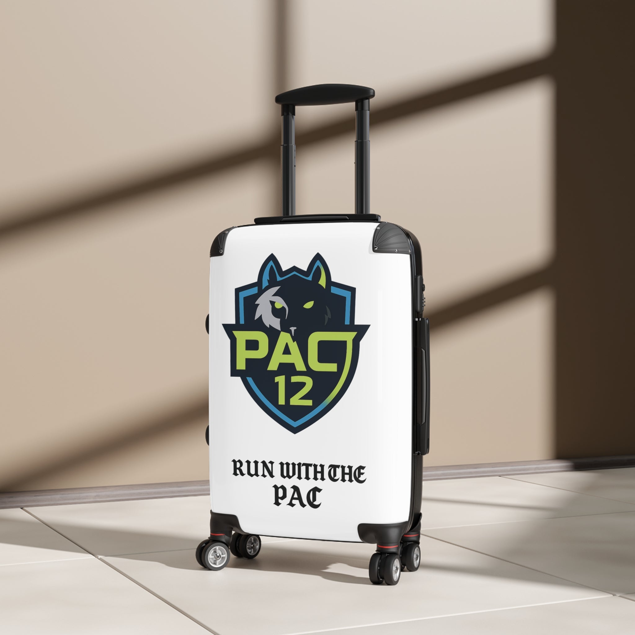 PAC-12 Themed Travel Suitcase