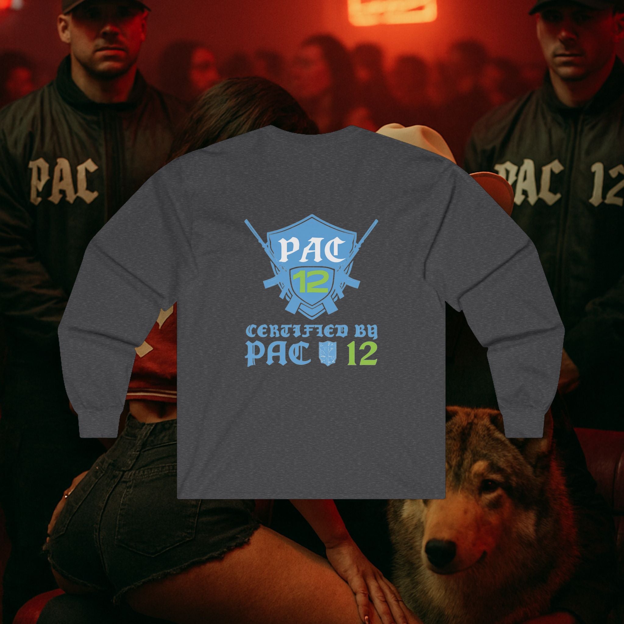 Pac 12 Ultra Cotton Long Sleeve Tee
