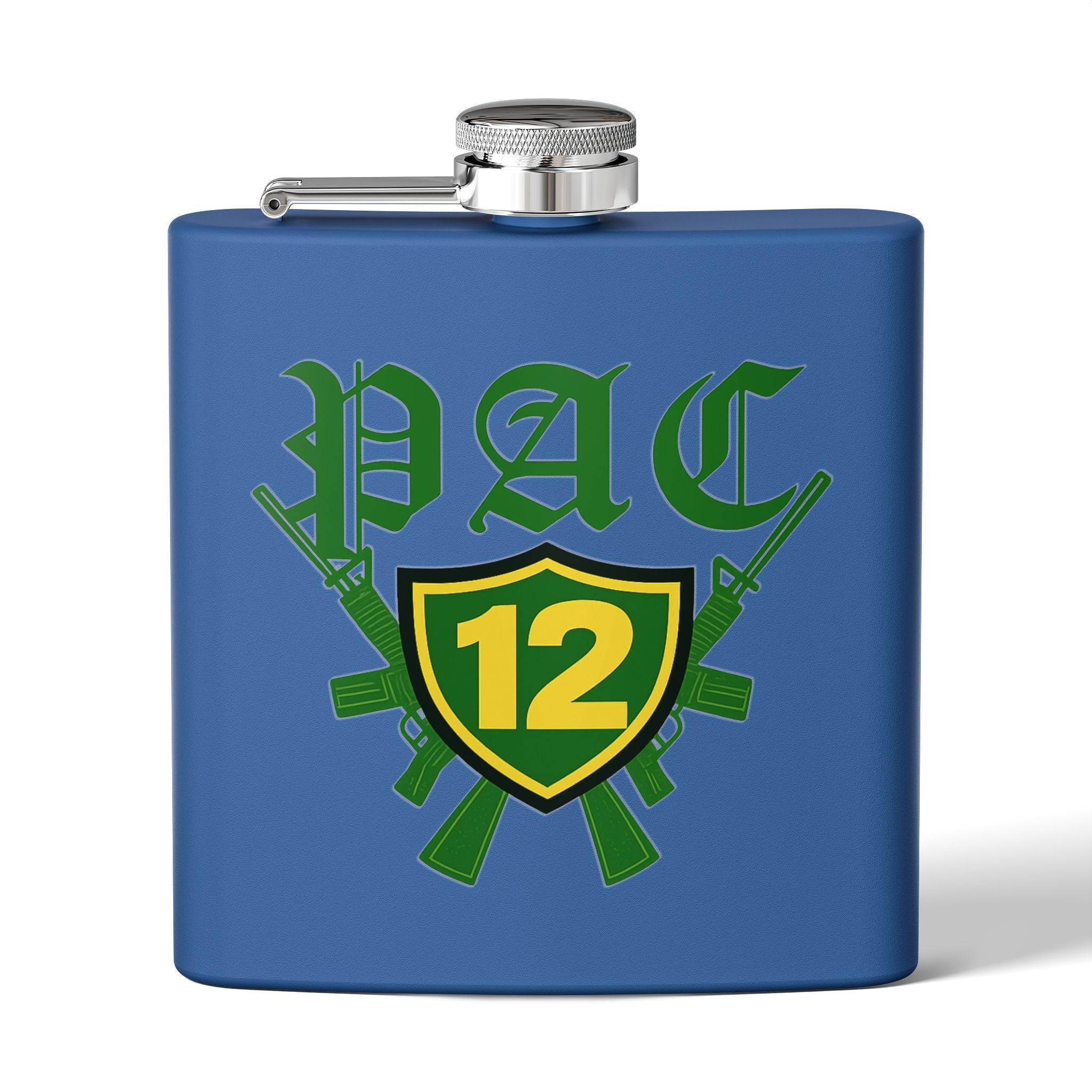 Custom Stainless Steel Flask, 6oz - Unique Gift for Beer Lovers, Groomsmen, Outdoor Adventures, Tailgating, and Celebrations