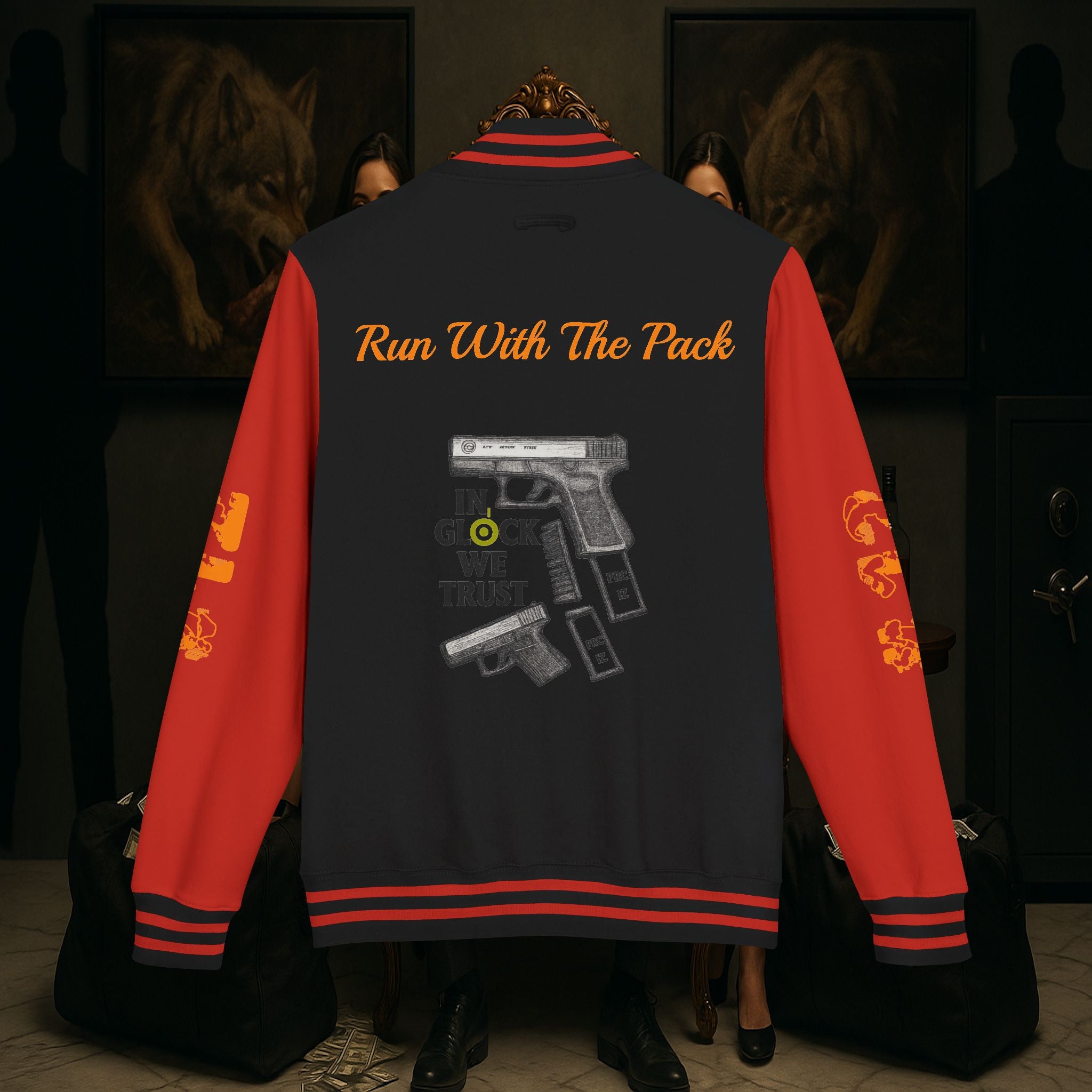 Pac 12 Trendy Letterman Jacket for Enthusiasts