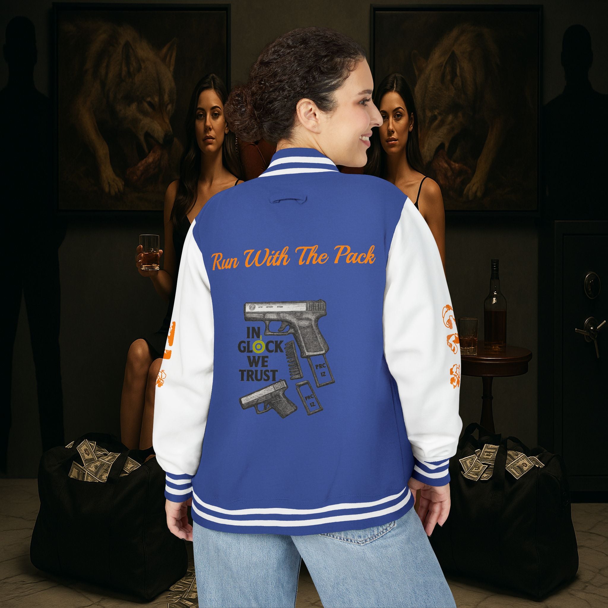Pac 12 Trendy Letterman Jacket for Enthusiasts