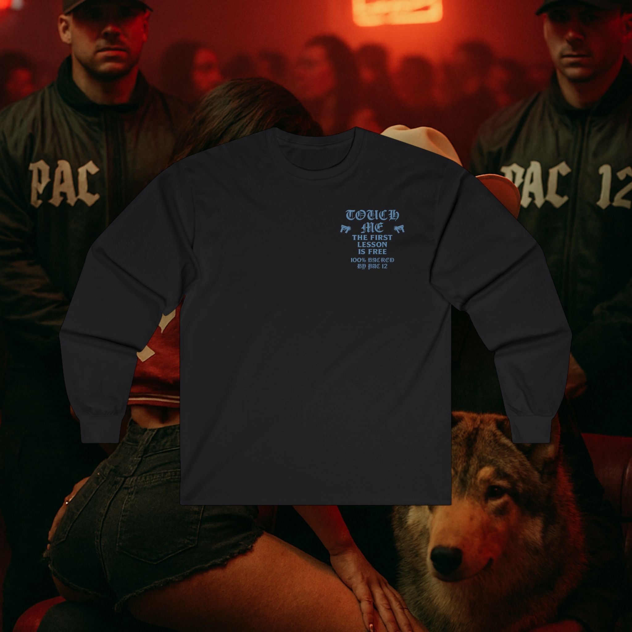Pac 12 Ultra Cotton Long Sleeve Tee