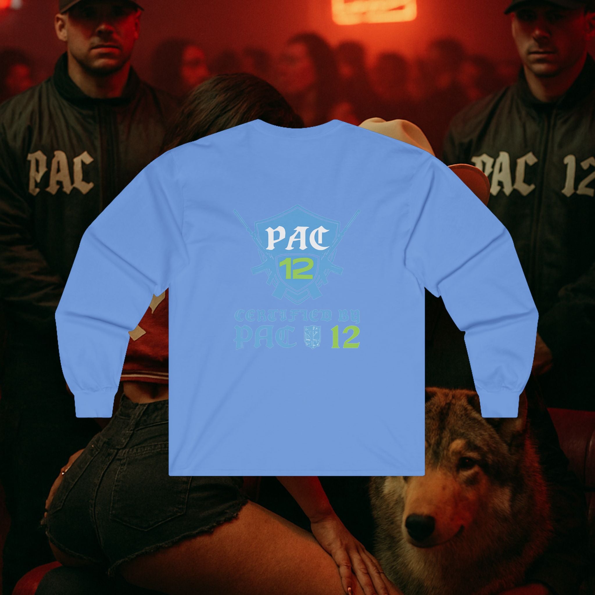 Pac 12 Ultra Cotton Long Sleeve Tee