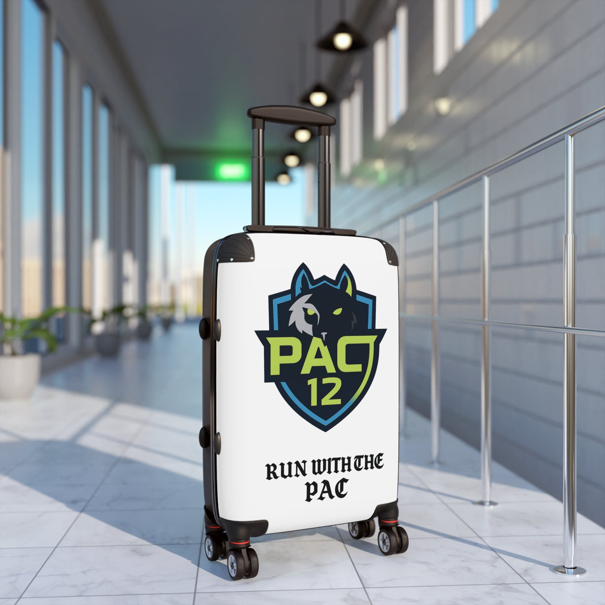 PAC-12 Themed Travel Suitcase